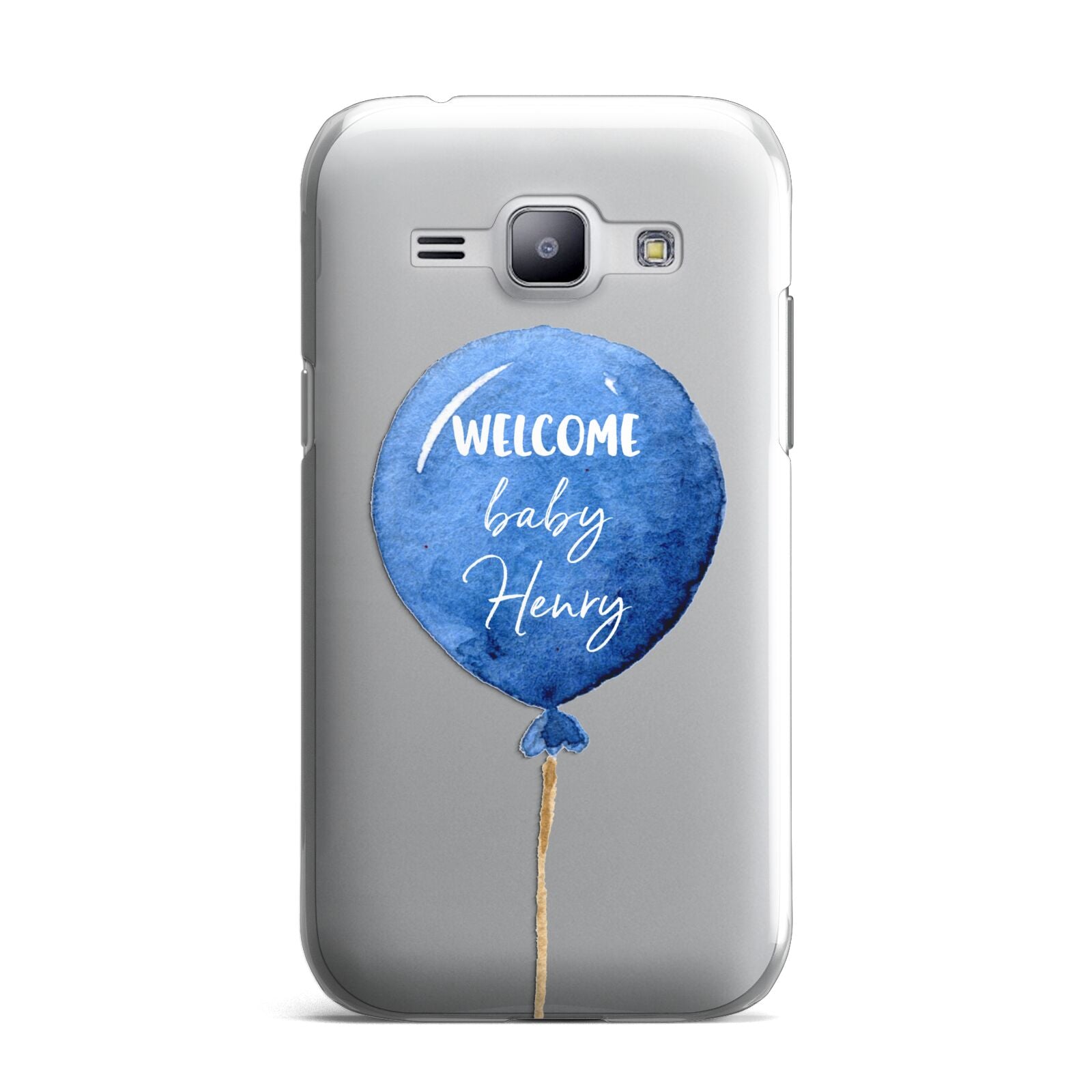 Welcome Baby Boy Balloon Samsung Galaxy J1 2015 Case