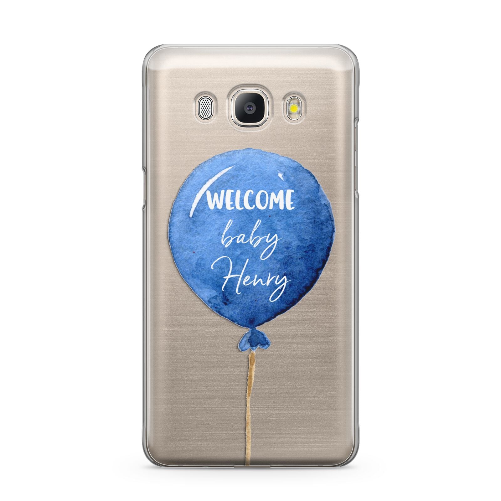 Welcome Baby Boy Balloon Samsung Galaxy J5 2016 Case