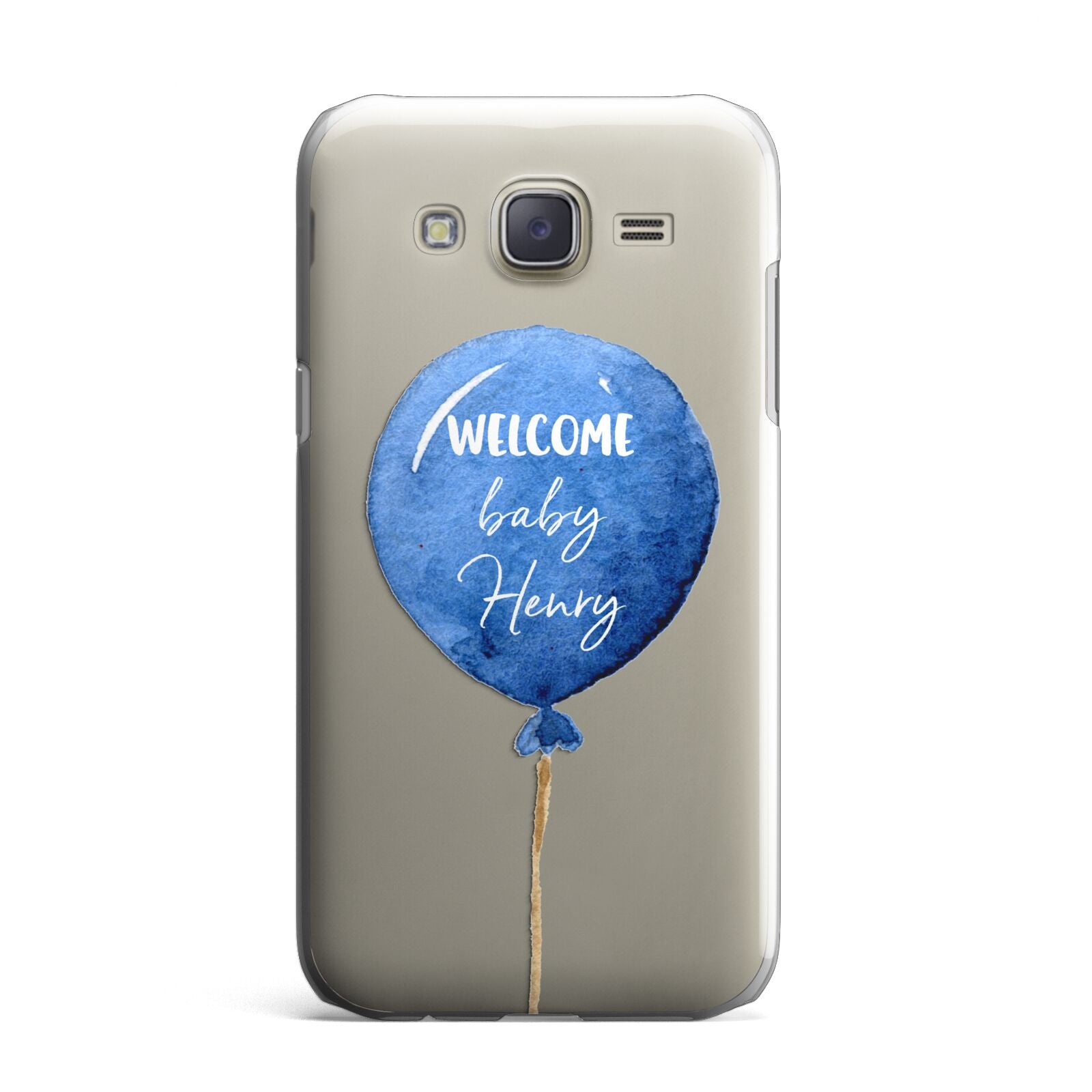 Welcome Baby Boy Balloon Samsung Galaxy J7 Case