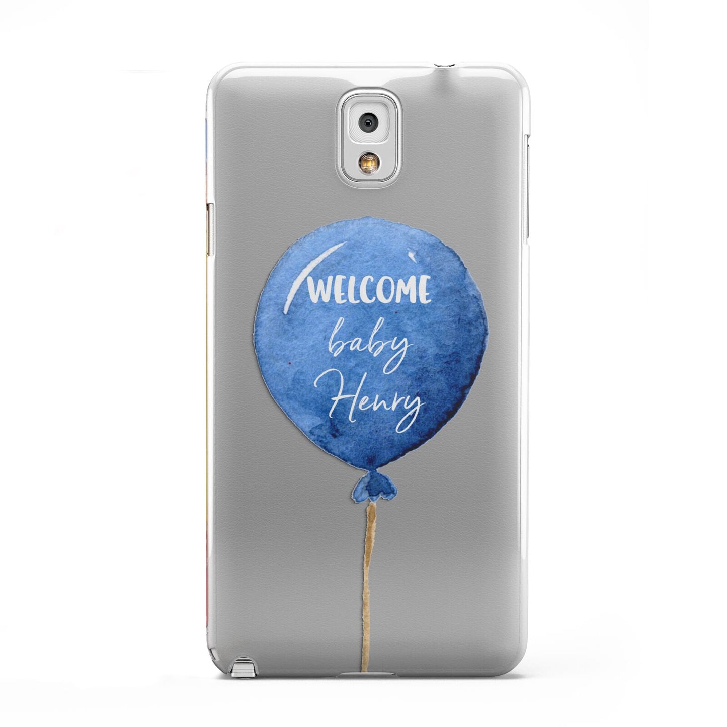 Welcome Baby Boy Balloon Samsung Galaxy Note 3 Case