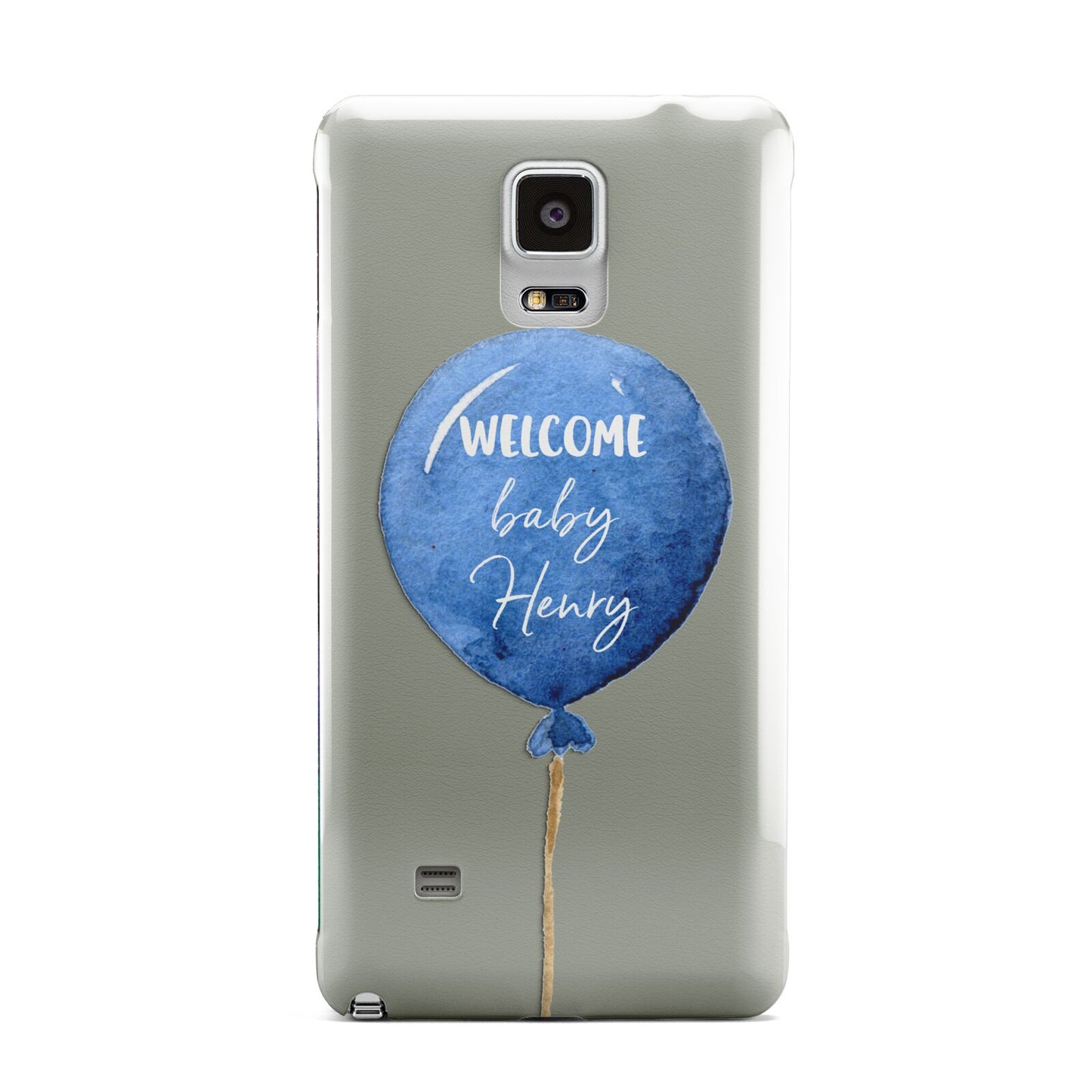 Welcome Baby Boy Balloon Samsung Galaxy Note 4 Case