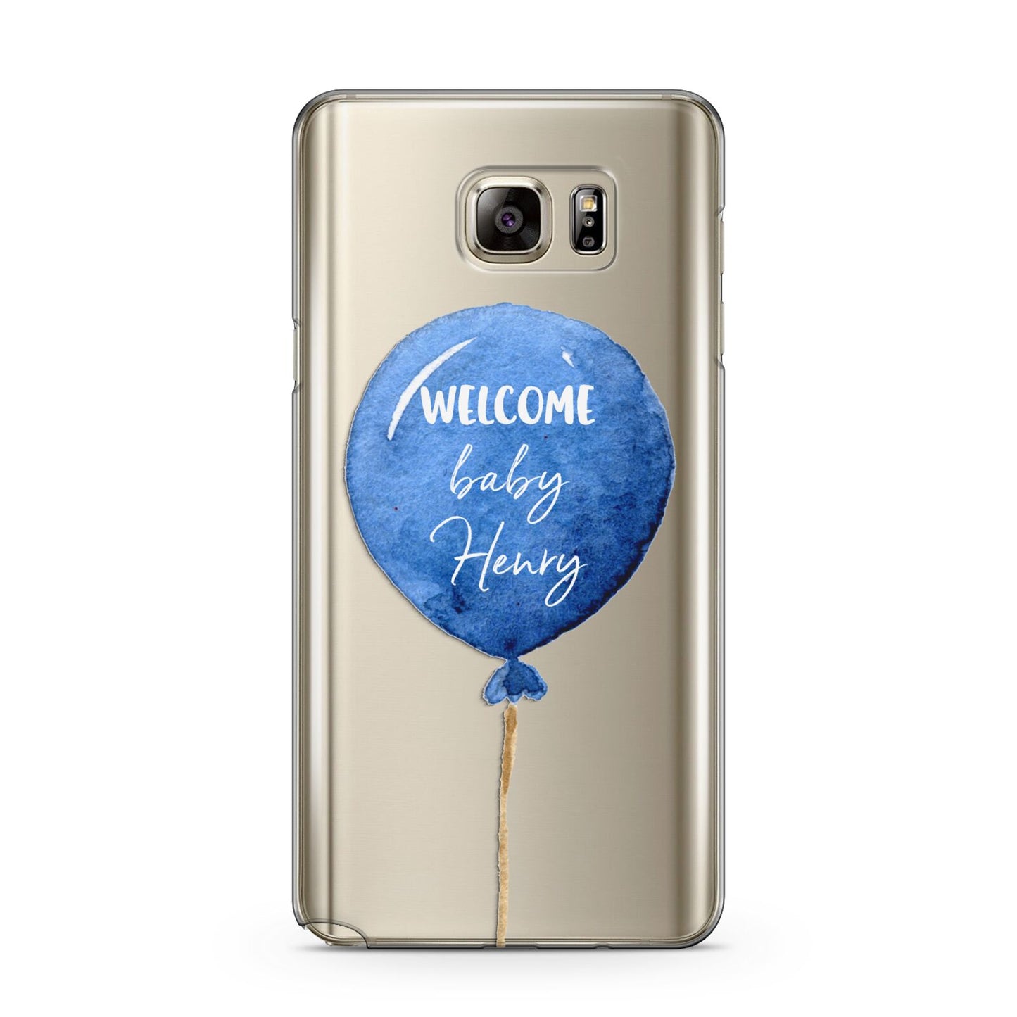 Welcome Baby Boy Balloon Samsung Galaxy Note 5 Case