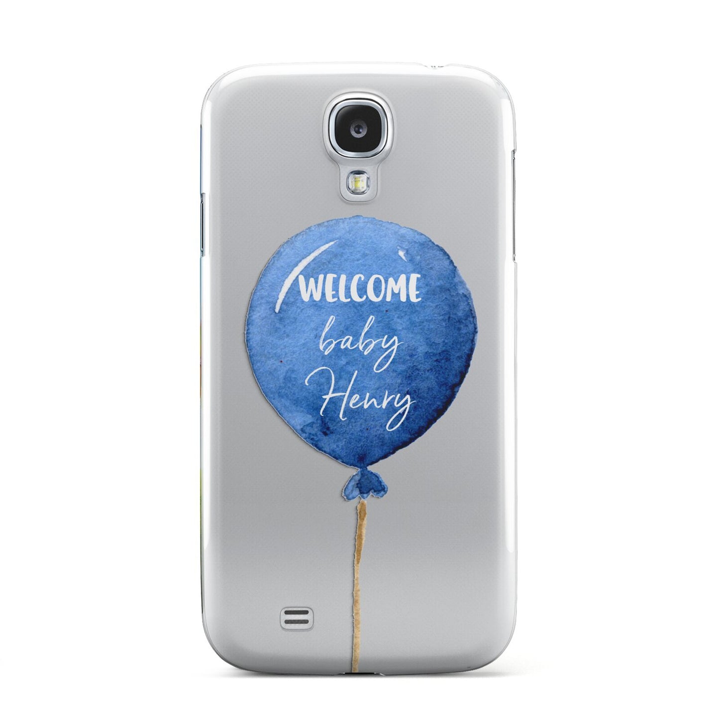 Welcome Baby Boy Balloon Samsung Galaxy S4 Case