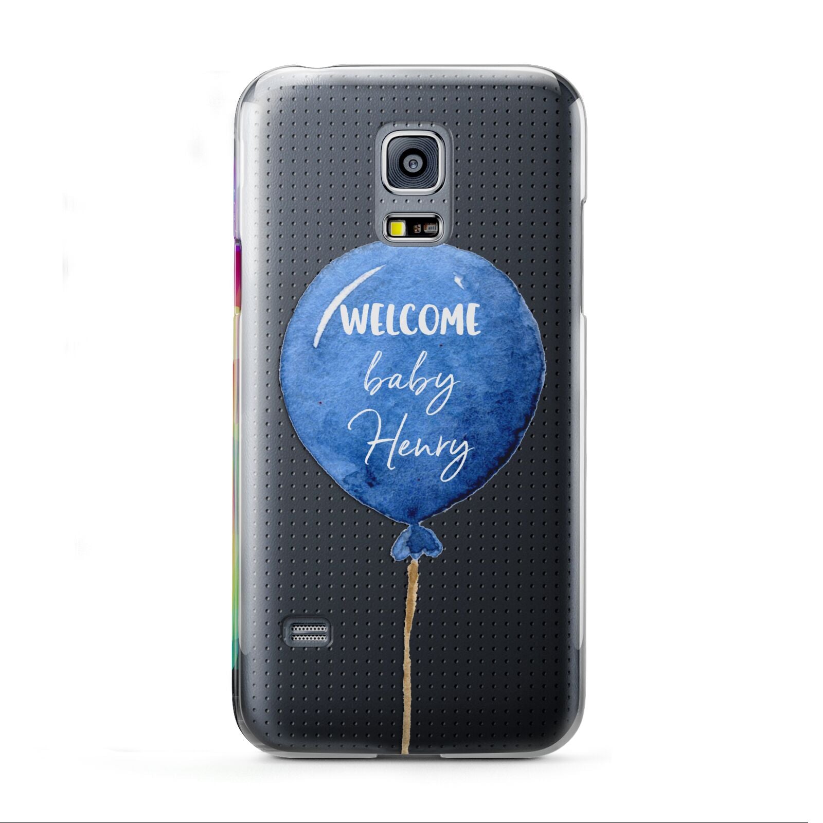 Welcome Baby Boy Balloon Samsung Galaxy S5 Mini Case