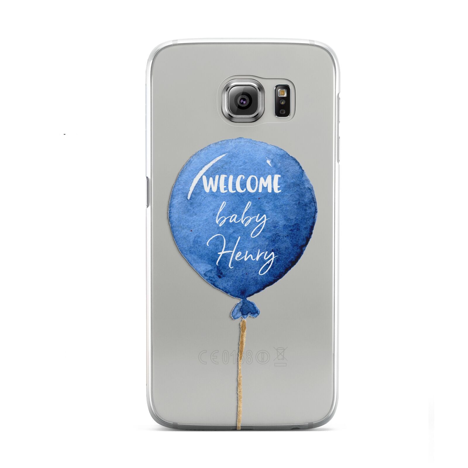 Welcome Baby Boy Balloon Samsung Galaxy S6 Case