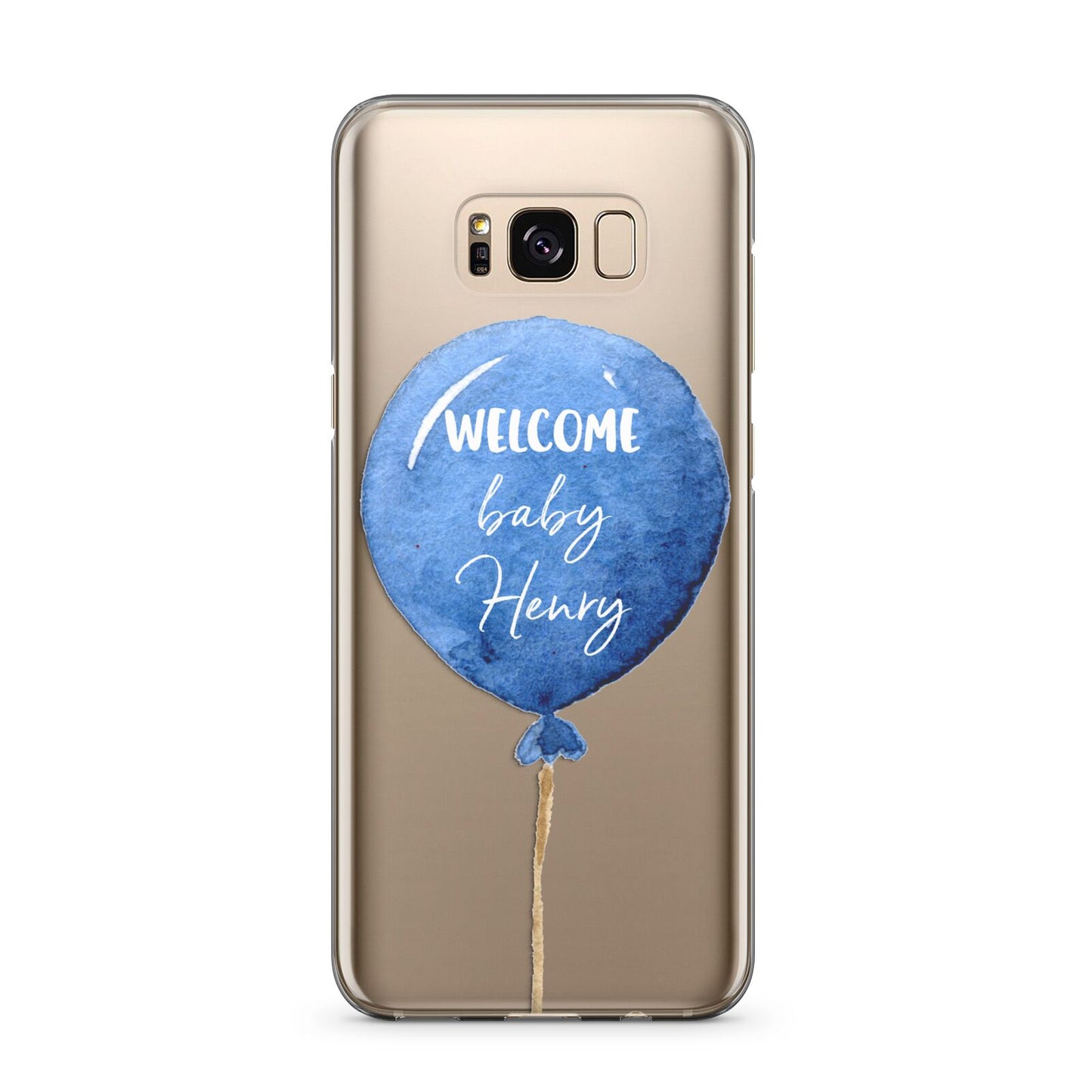 Welcome Baby Boy Balloon Samsung Galaxy S8 Plus Case