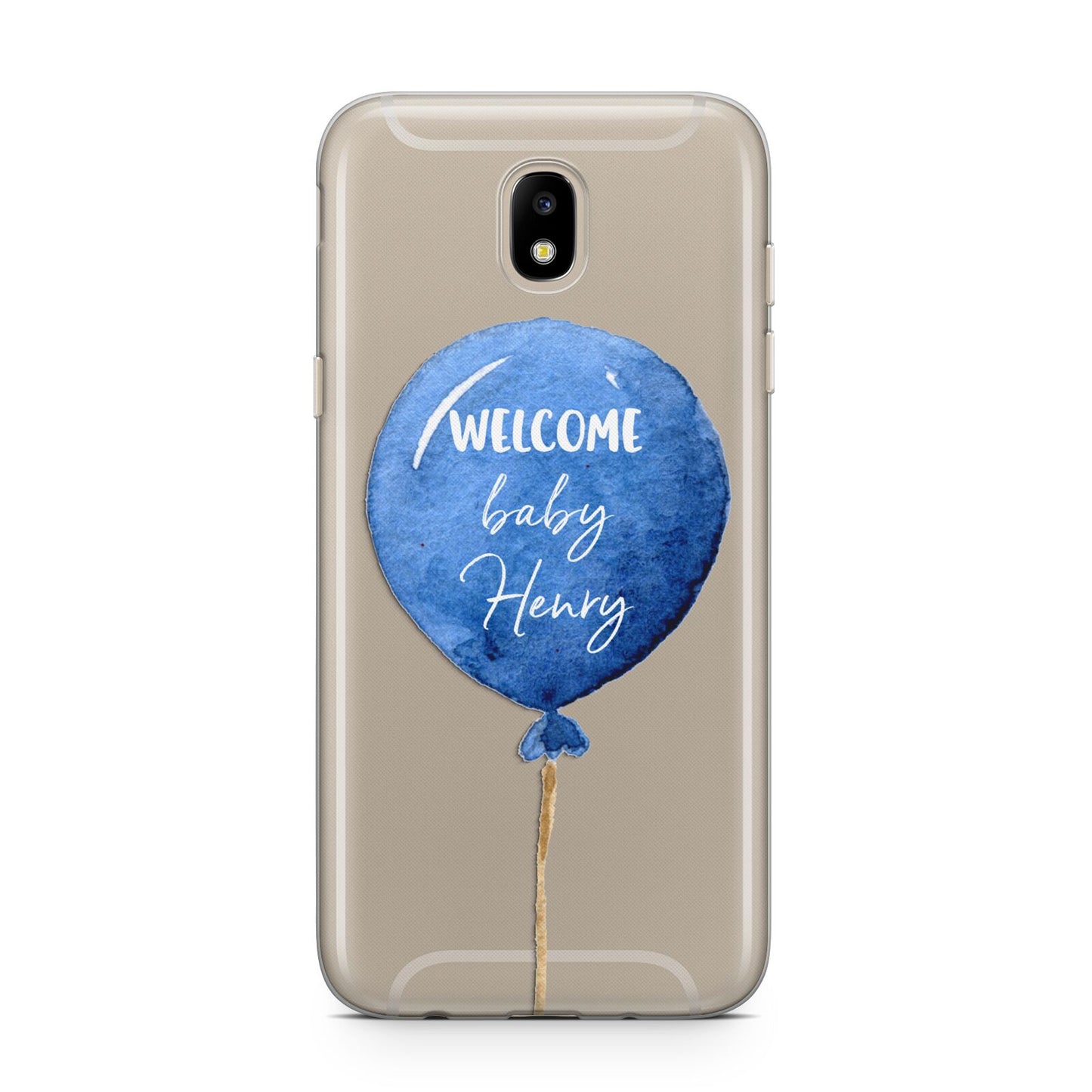 Welcome Baby Boy Balloon Samsung J5 2017 Case