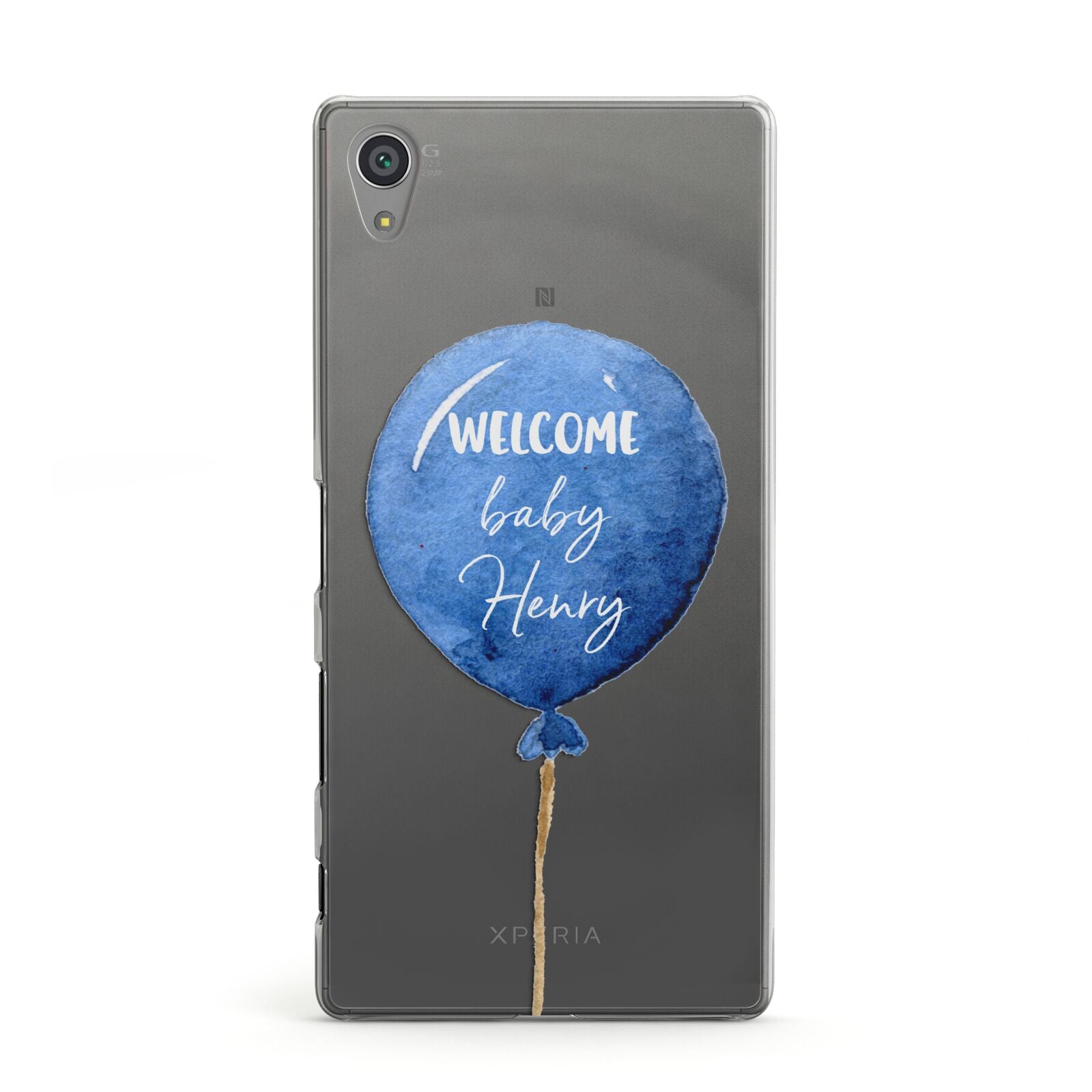 Welcome Baby Boy Balloon Sony Xperia Case