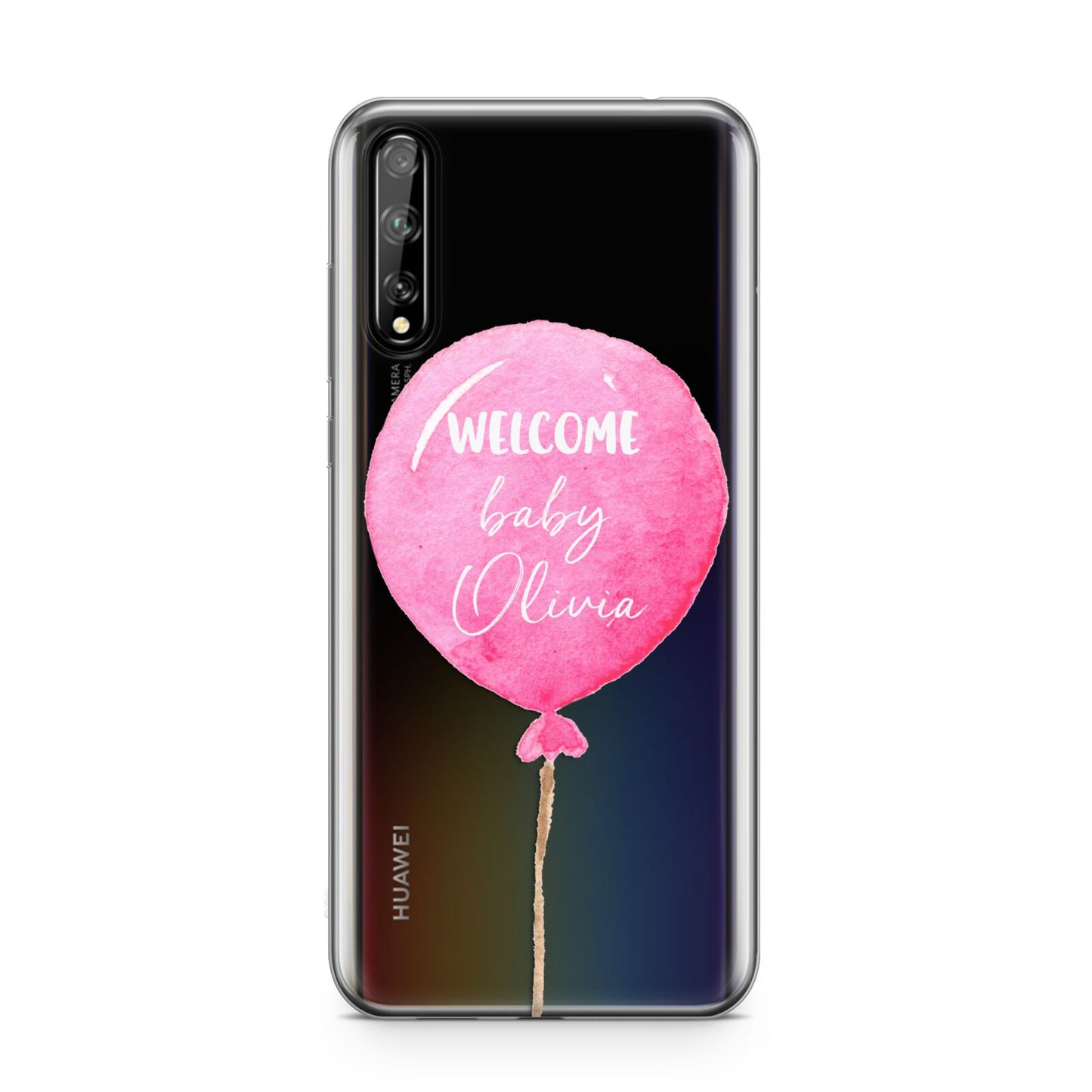 Welcome Baby Girl Balloon Huawei Enjoy 10s Phone Case