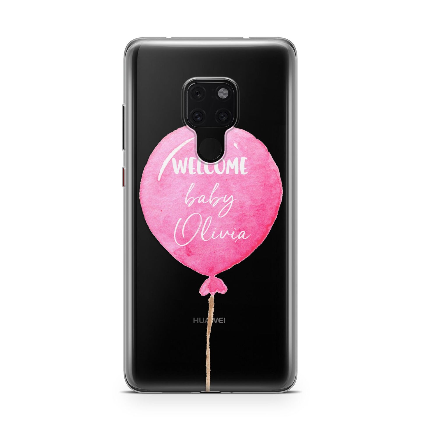 Welcome Baby Girl Balloon Huawei Mate 20 Phone Case