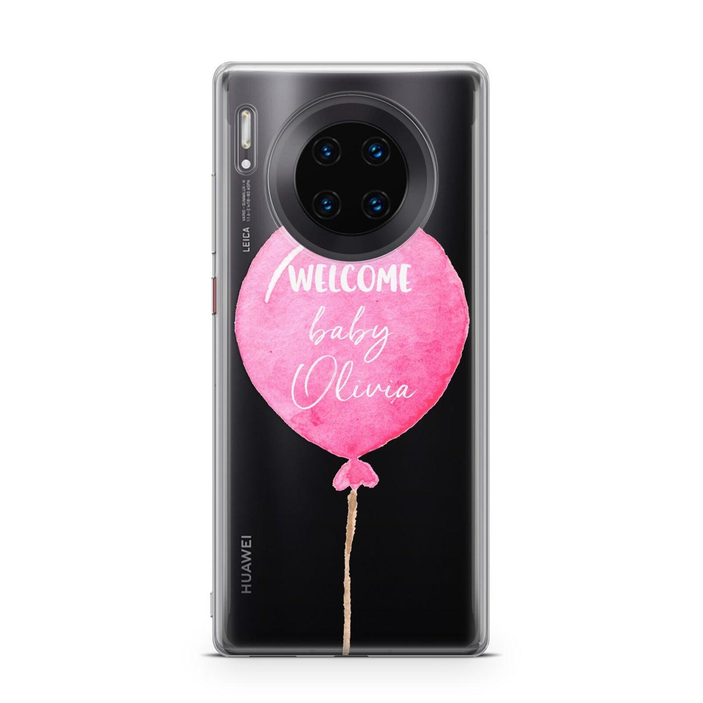 Welcome Baby Girl Balloon Huawei Mate 30 Pro Phone Case