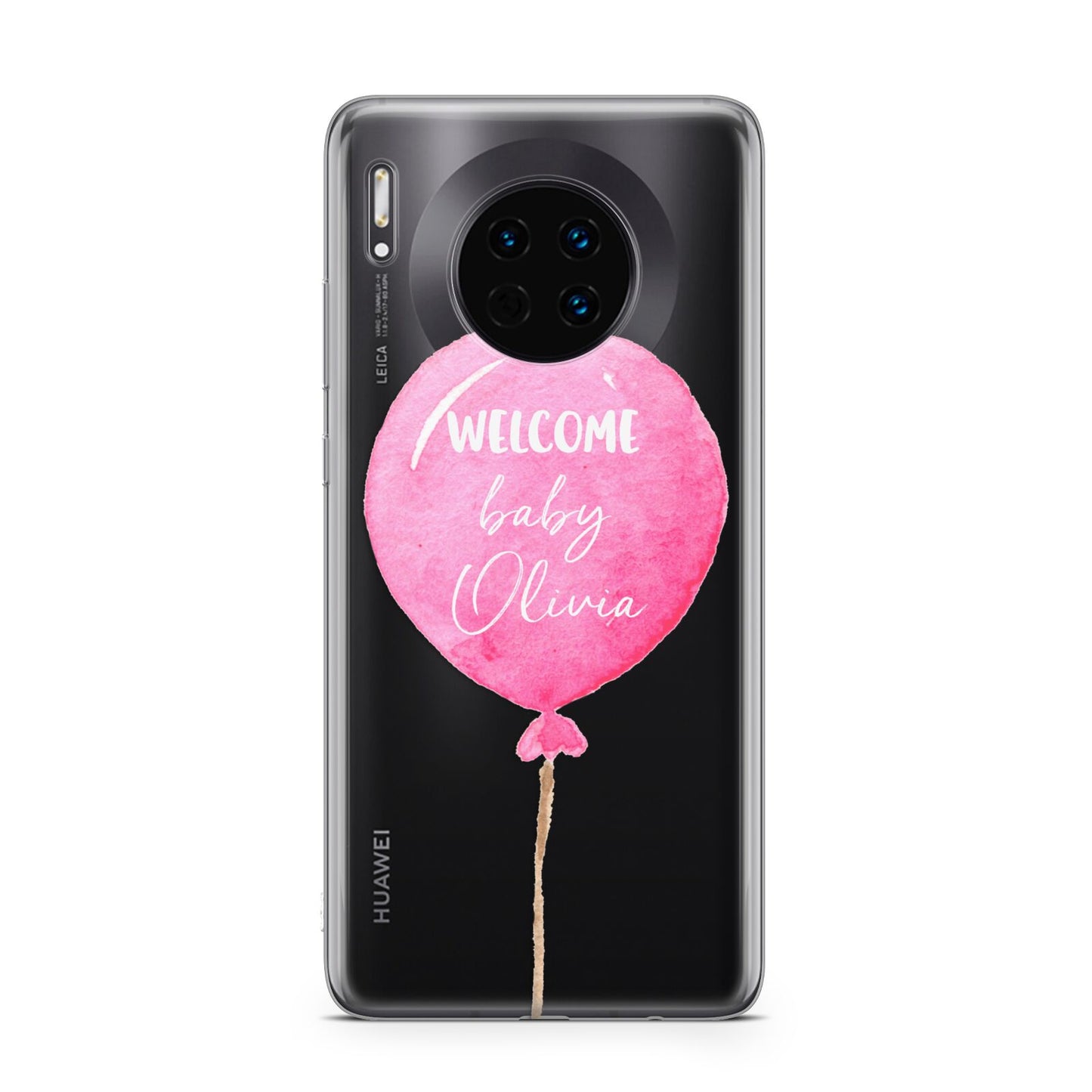 Welcome Baby Girl Balloon Huawei Mate 30