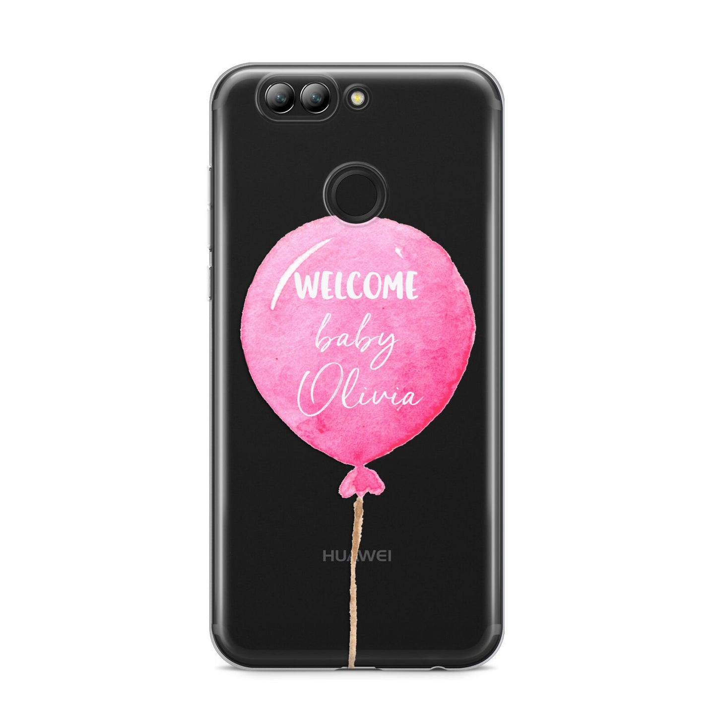 Welcome Baby Girl Balloon Huawei Nova 2s Phone Case