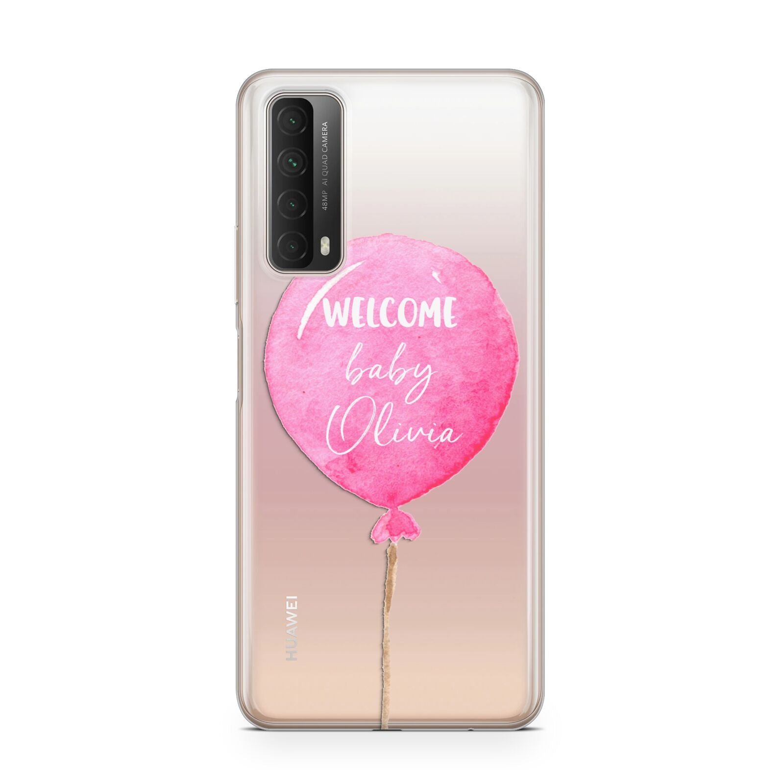 Welcome Baby Girl Balloon Huawei P Smart 2021