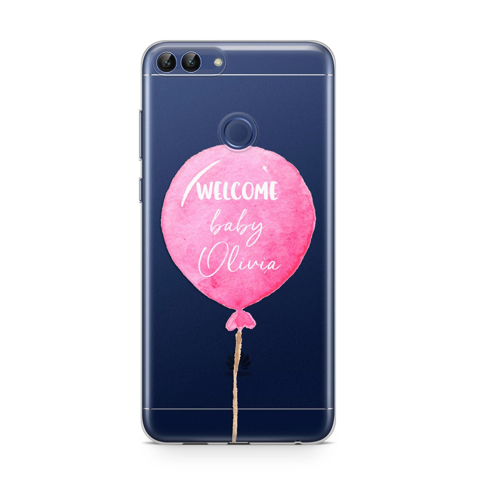 Welcome Baby Girl Balloon Huawei P Smart Case