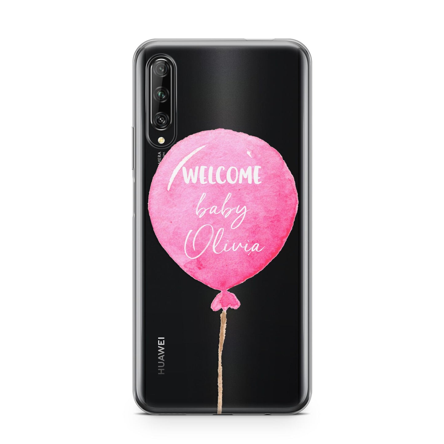 Welcome Baby Girl Balloon Huawei P Smart Pro 2019