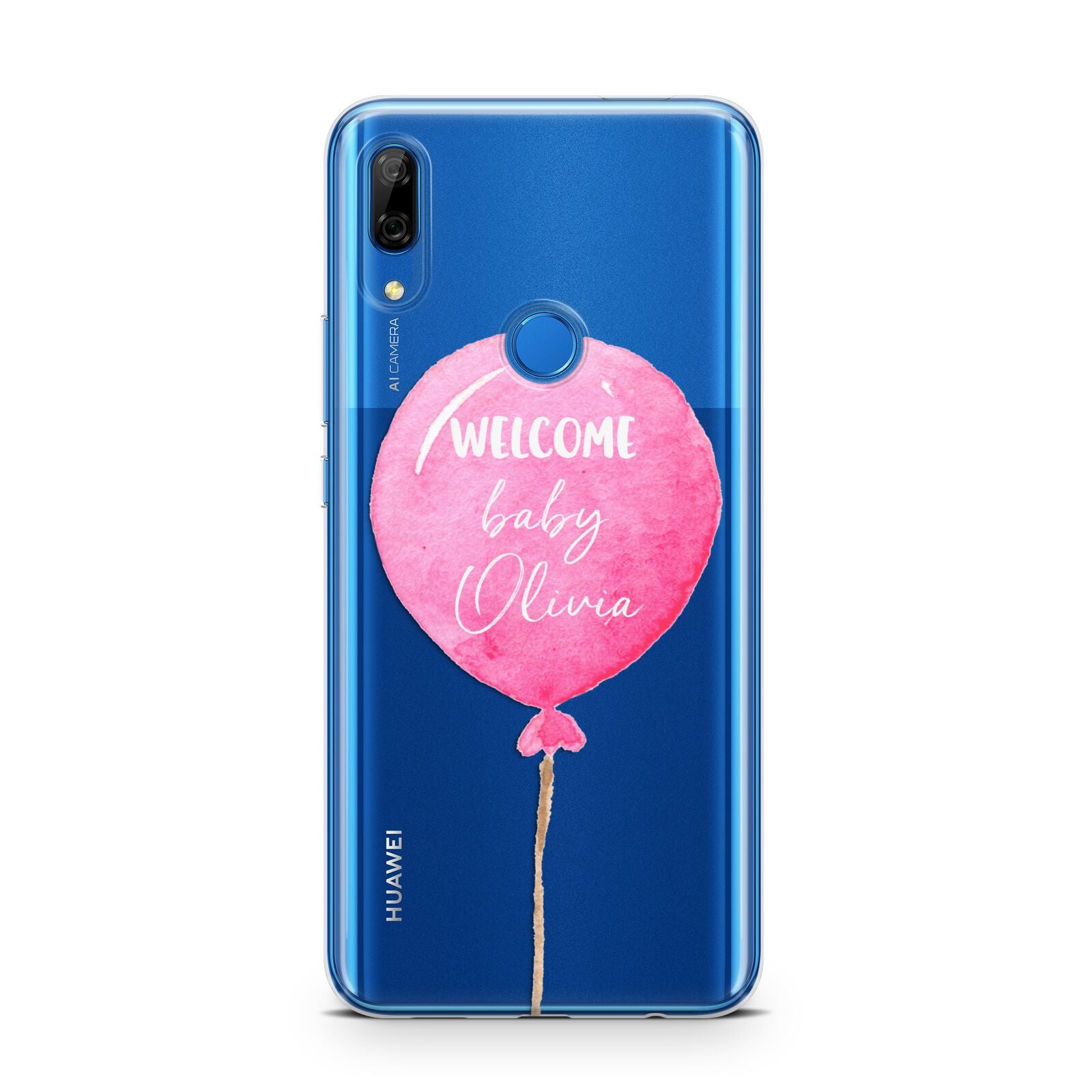 Welcome Baby Girl Balloon Huawei P Smart Z