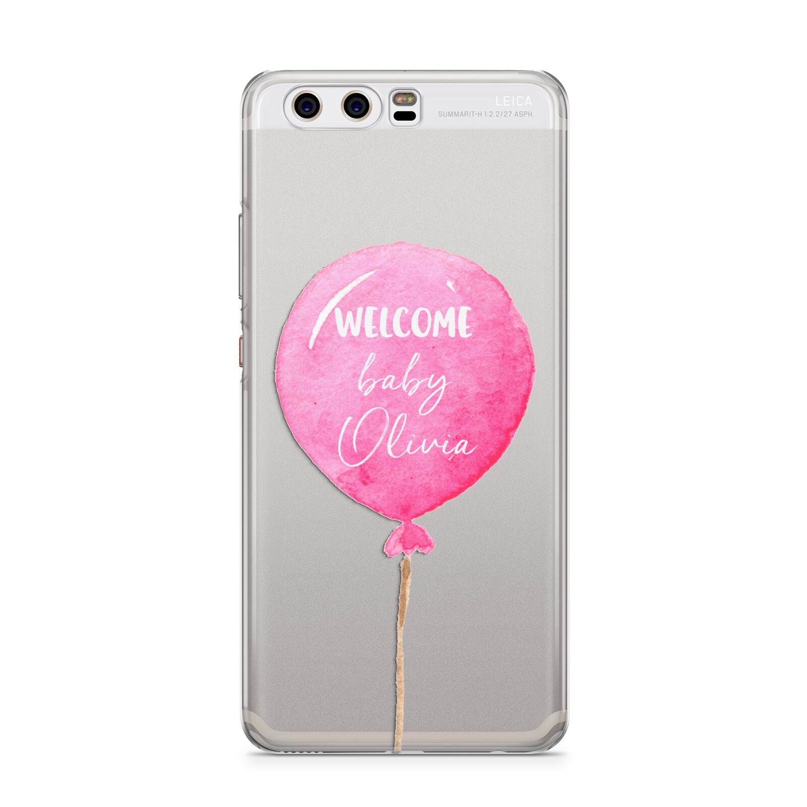 Welcome Baby Girl Balloon Huawei P10 Phone Case