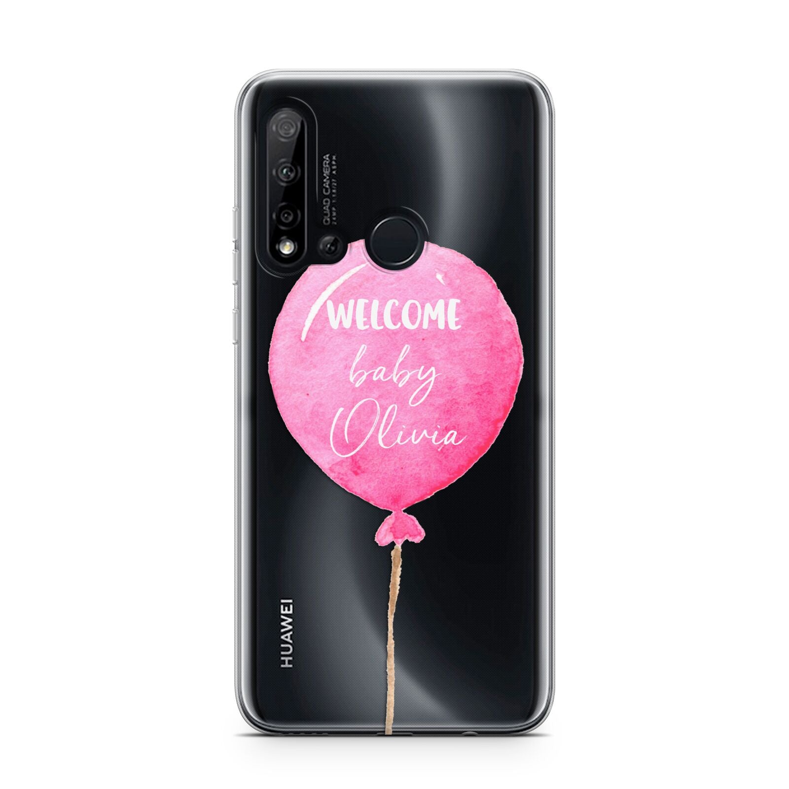 Welcome Baby Girl Balloon Huawei P20 Lite 5G Phone Case