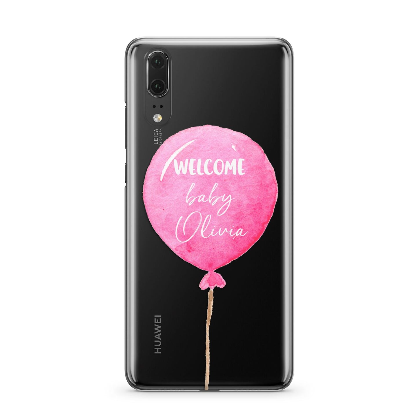 Welcome Baby Girl Balloon Huawei P20 Phone Case