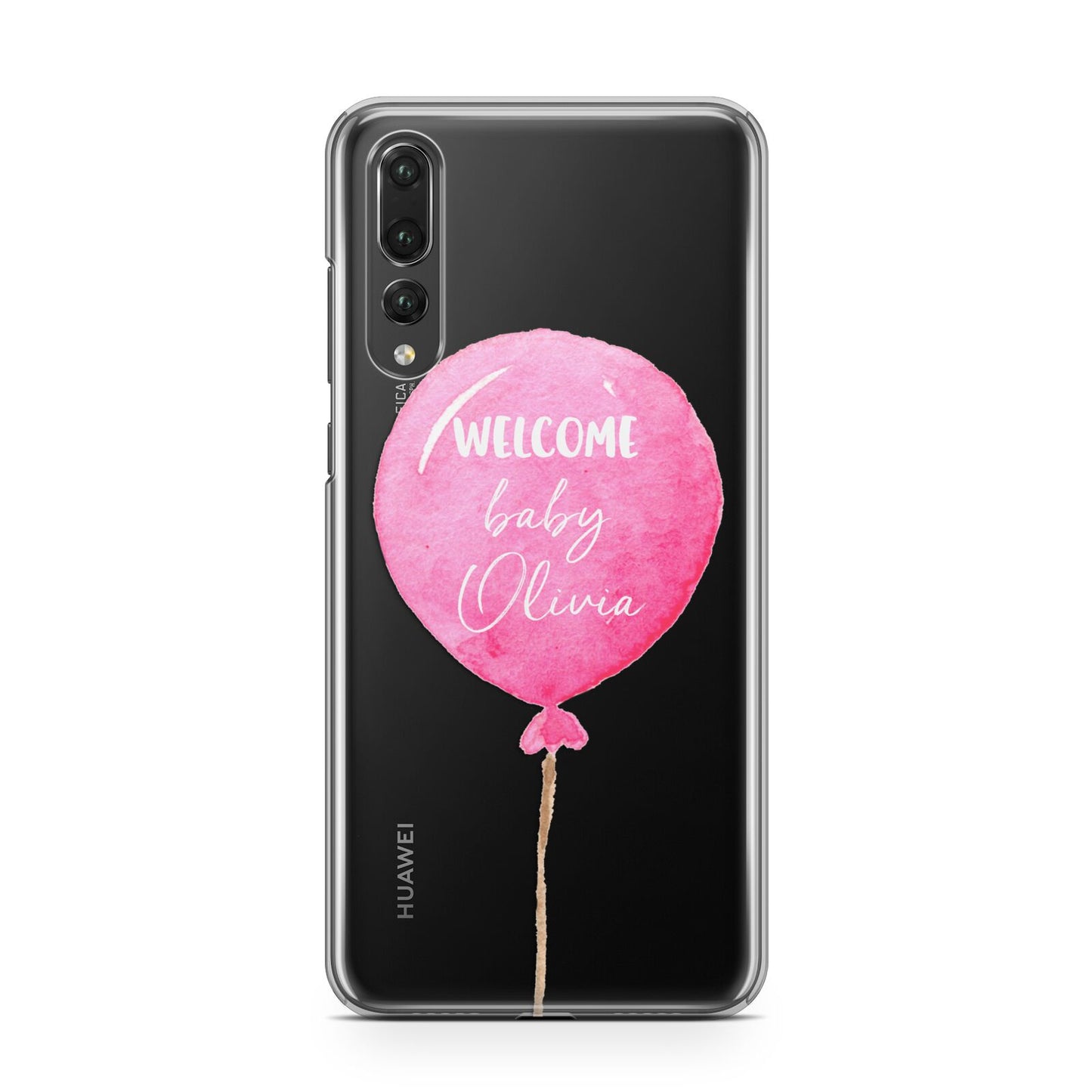 Welcome Baby Girl Balloon Huawei P20 Pro Phone Case