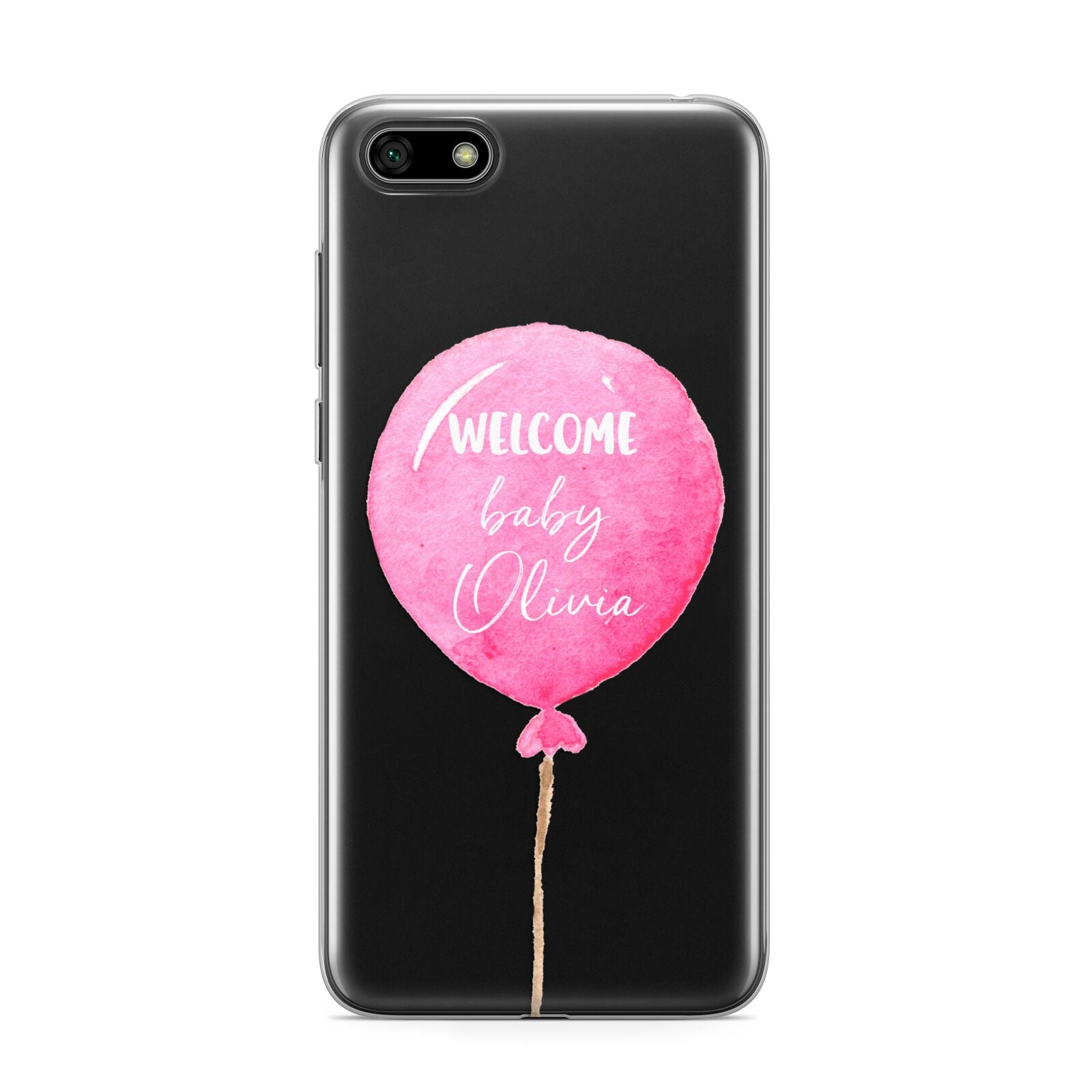 Welcome Baby Girl Balloon Huawei Y5 Prime 2018 Phone Case