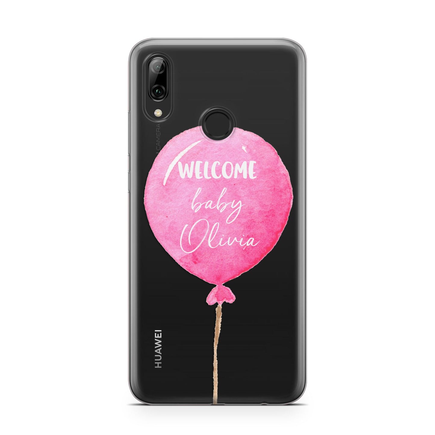 Welcome Baby Girl Balloon Huawei Y7 2019