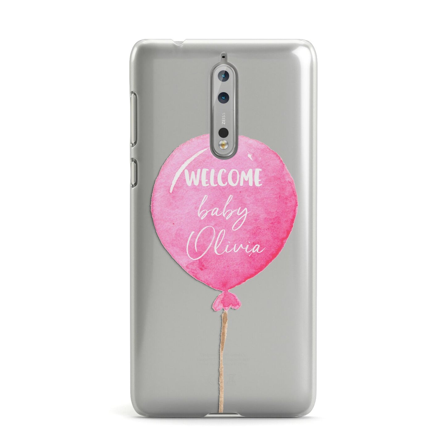 Welcome Baby Girl Balloon Nokia Case