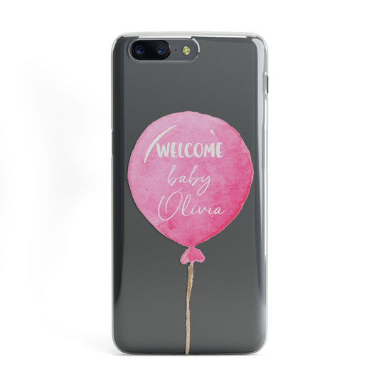 Welcome Baby Girl Balloon OnePlus Case