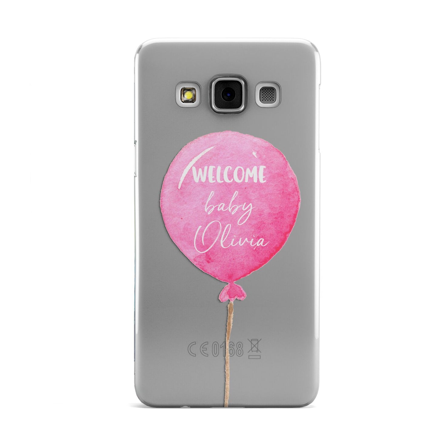 Welcome Baby Girl Balloon Samsung Galaxy A3 Case