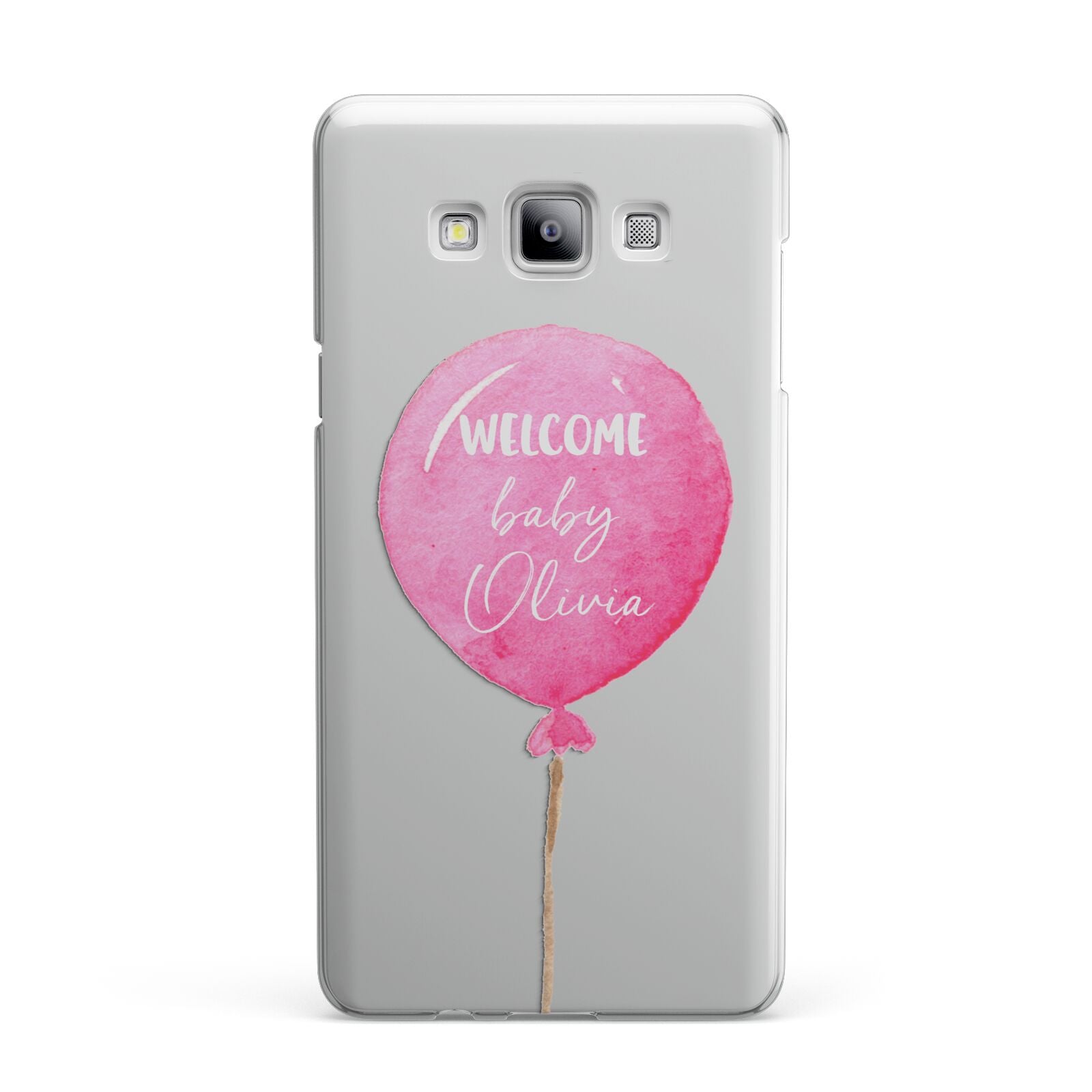 Welcome Baby Girl Balloon Samsung Galaxy A7 2015 Case