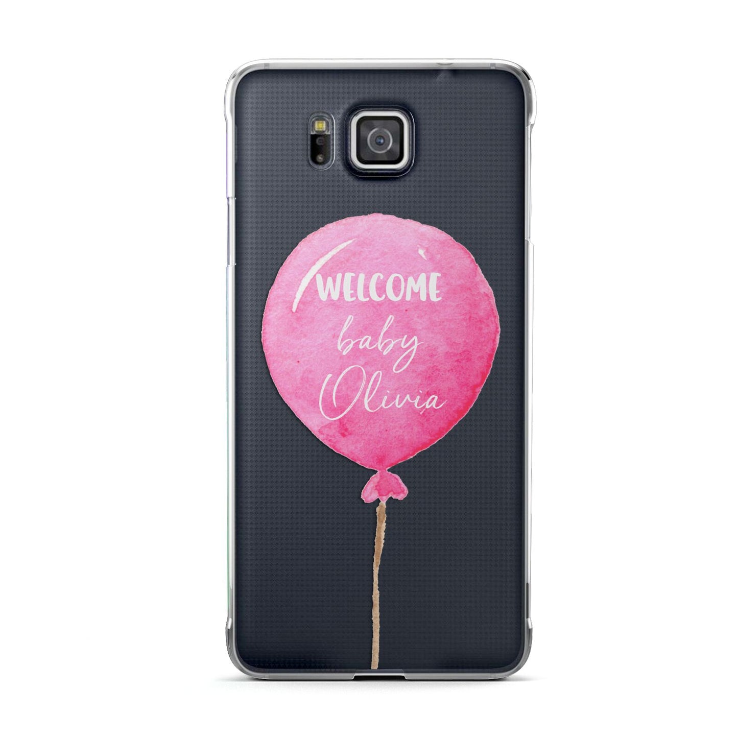 Welcome Baby Girl Balloon Samsung Galaxy Alpha Case