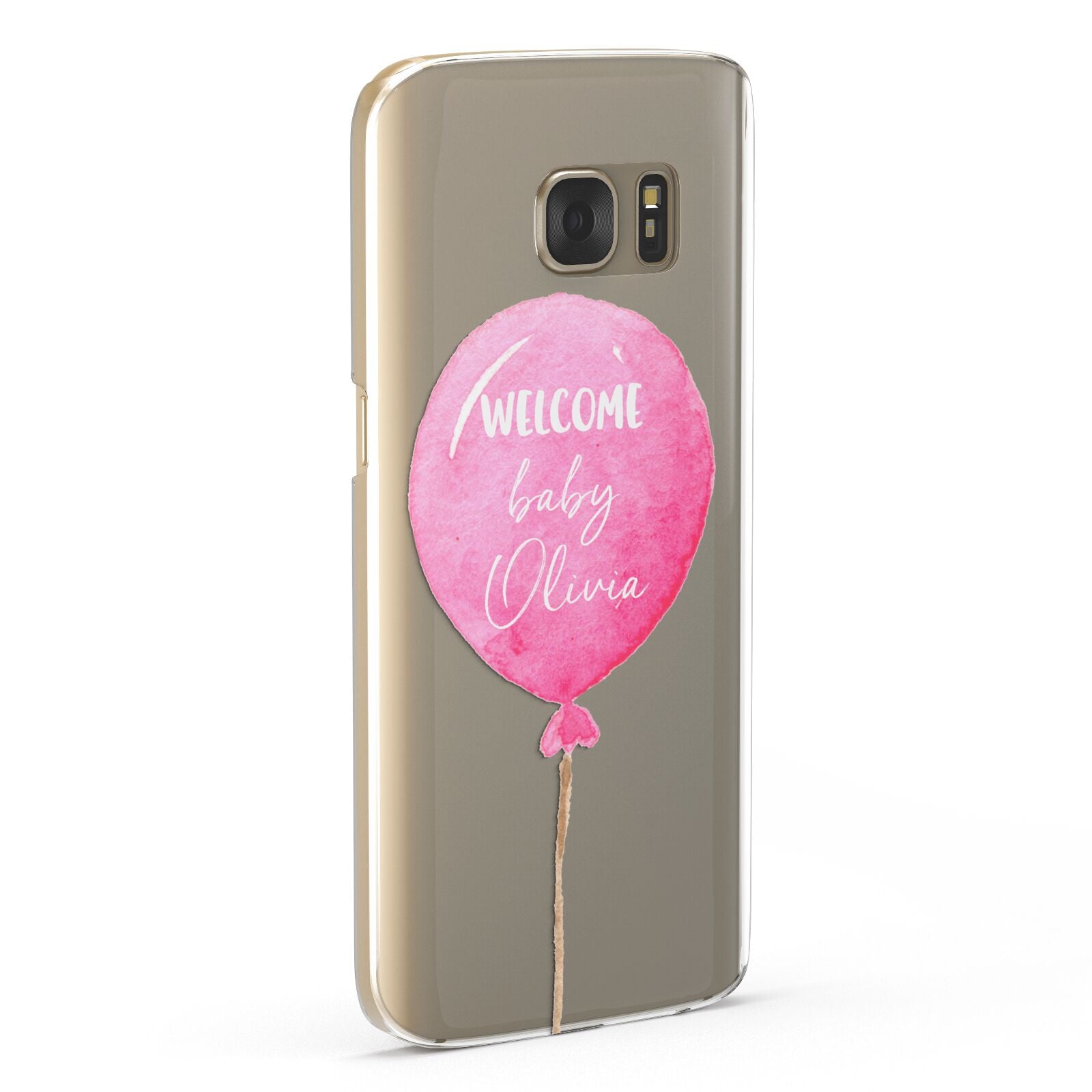 Welcome Baby Girl Balloon Samsung Galaxy Case Fourty Five Degrees