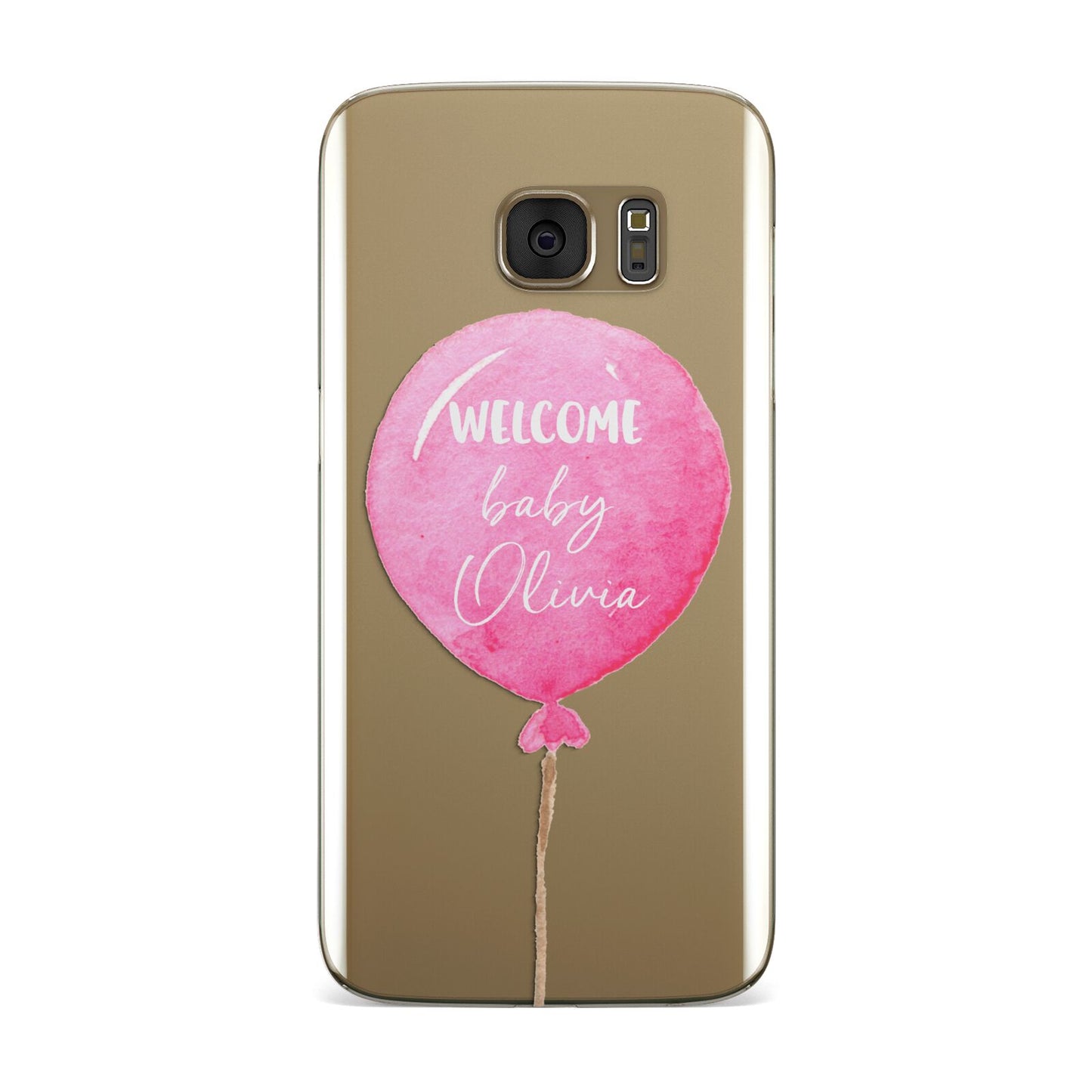 Welcome Baby Girl Balloon Samsung Galaxy Case