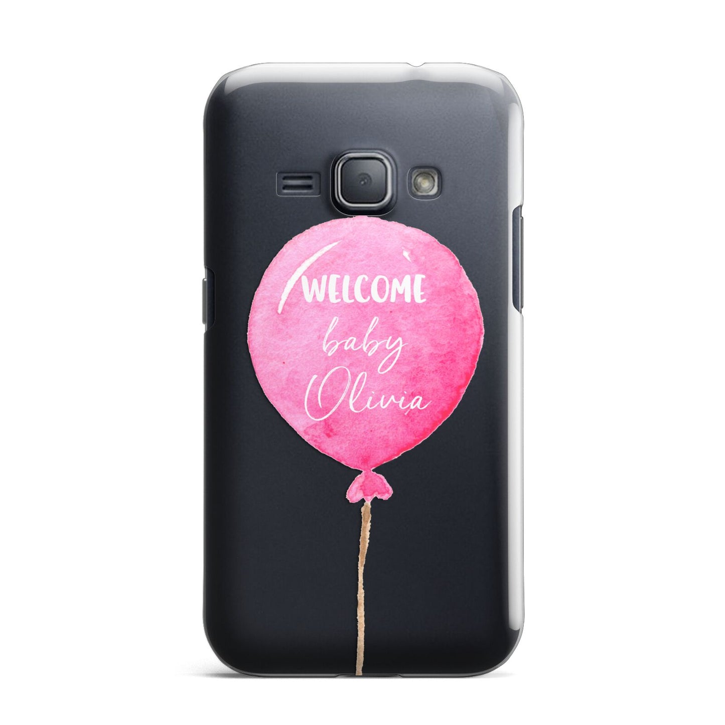 Welcome Baby Girl Balloon Samsung Galaxy J1 2016 Case