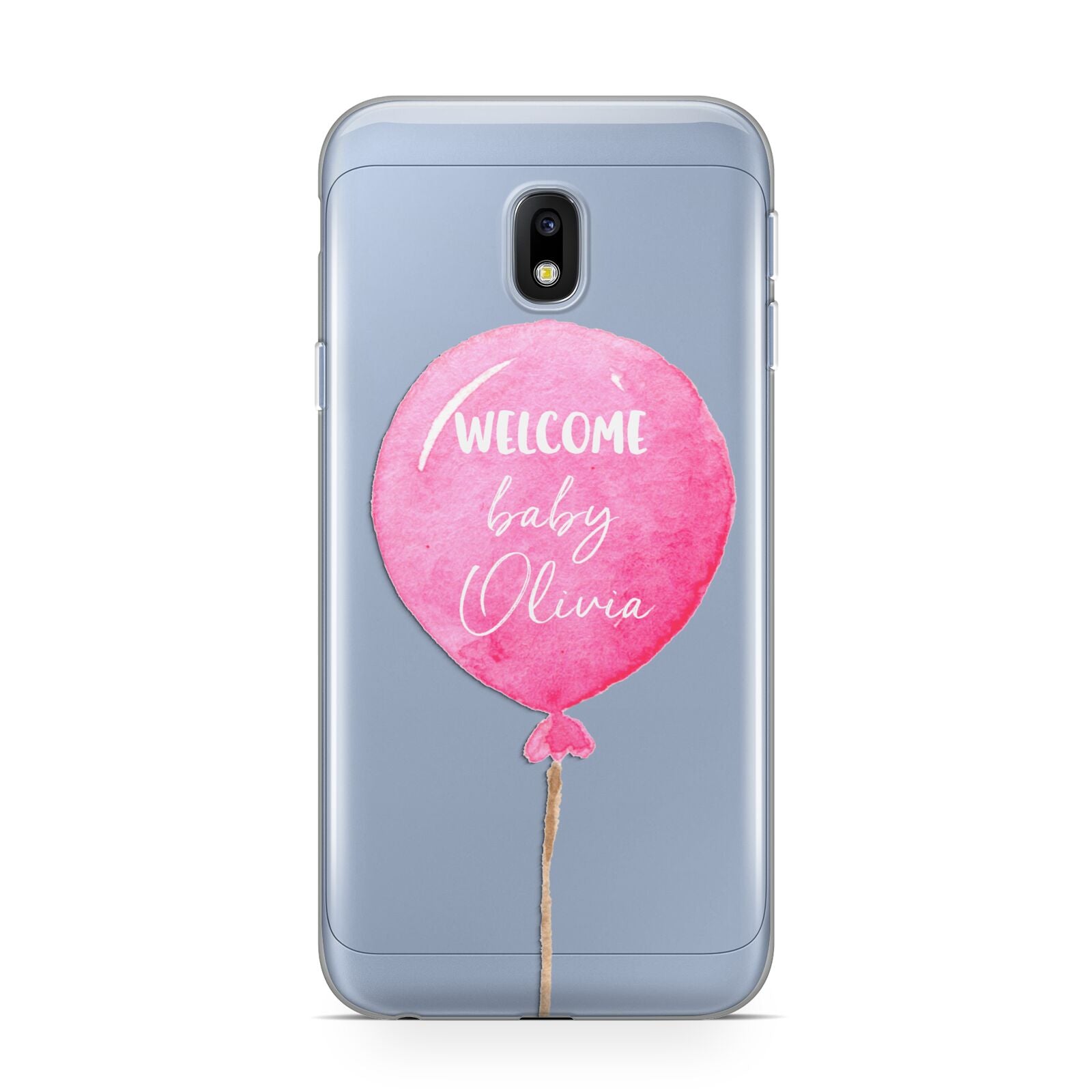 Welcome Baby Girl Balloon Samsung Galaxy J3 2017 Case