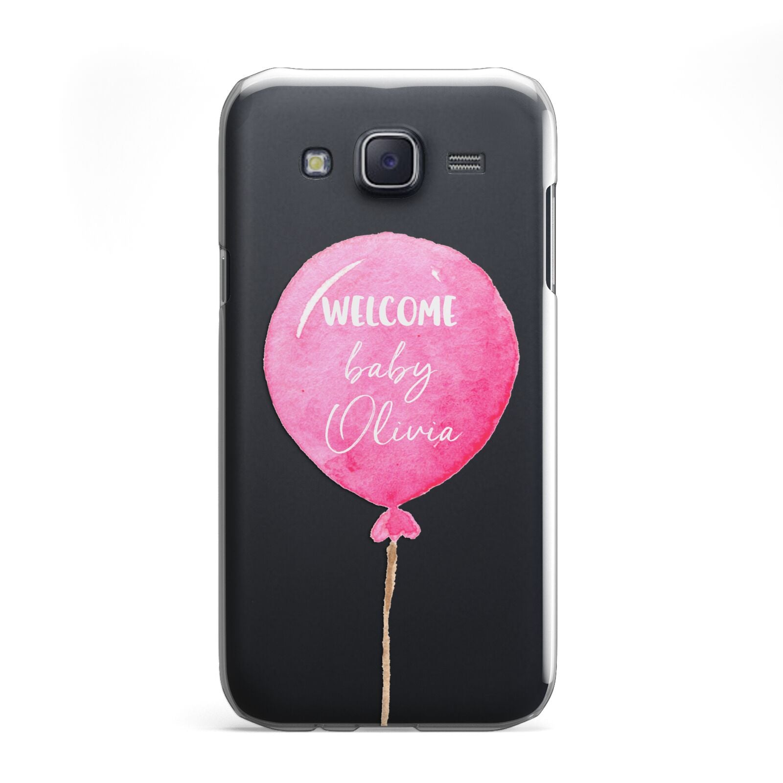 Welcome Baby Girl Balloon Samsung Galaxy J5 Case