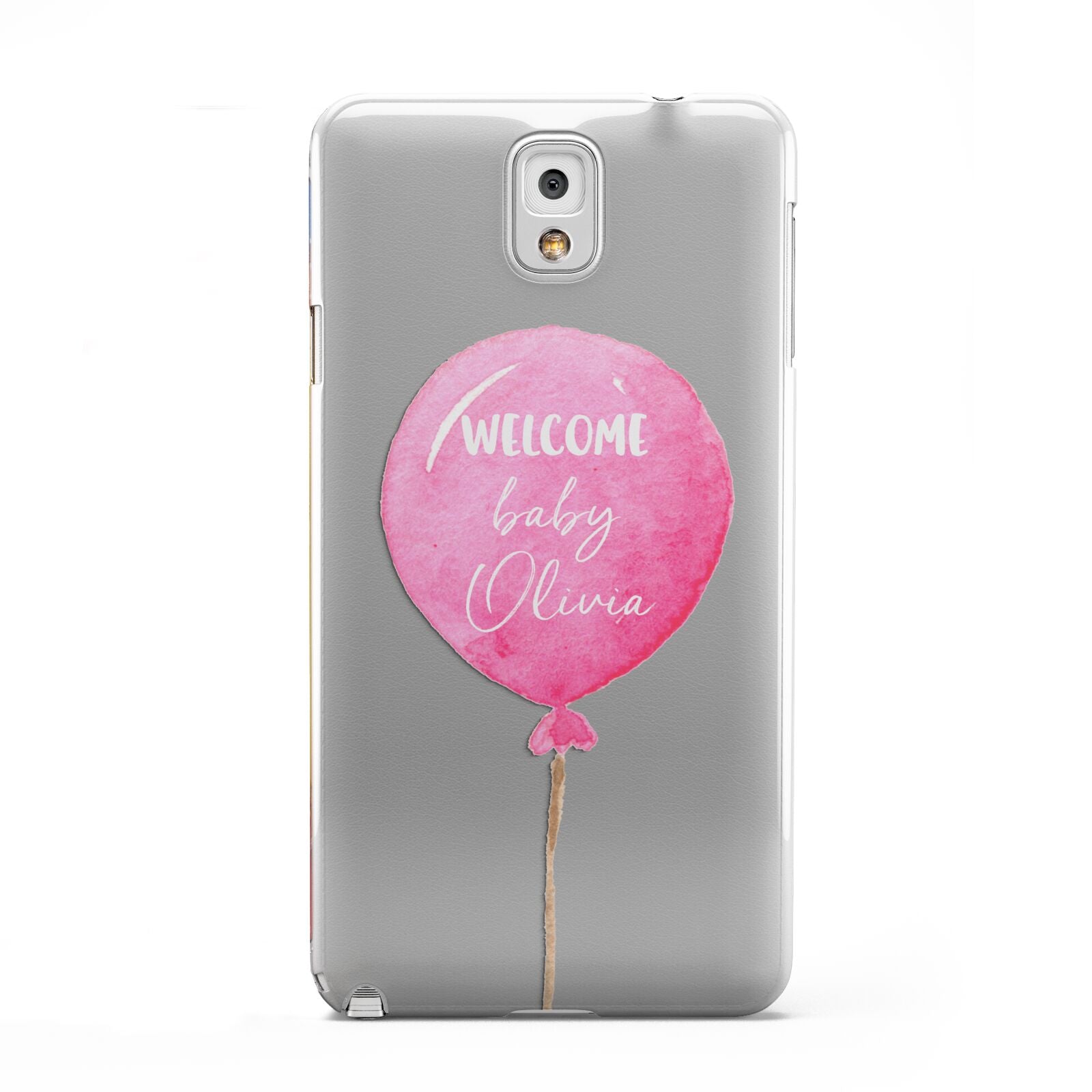 Welcome Baby Girl Balloon Samsung Galaxy Note 3 Case