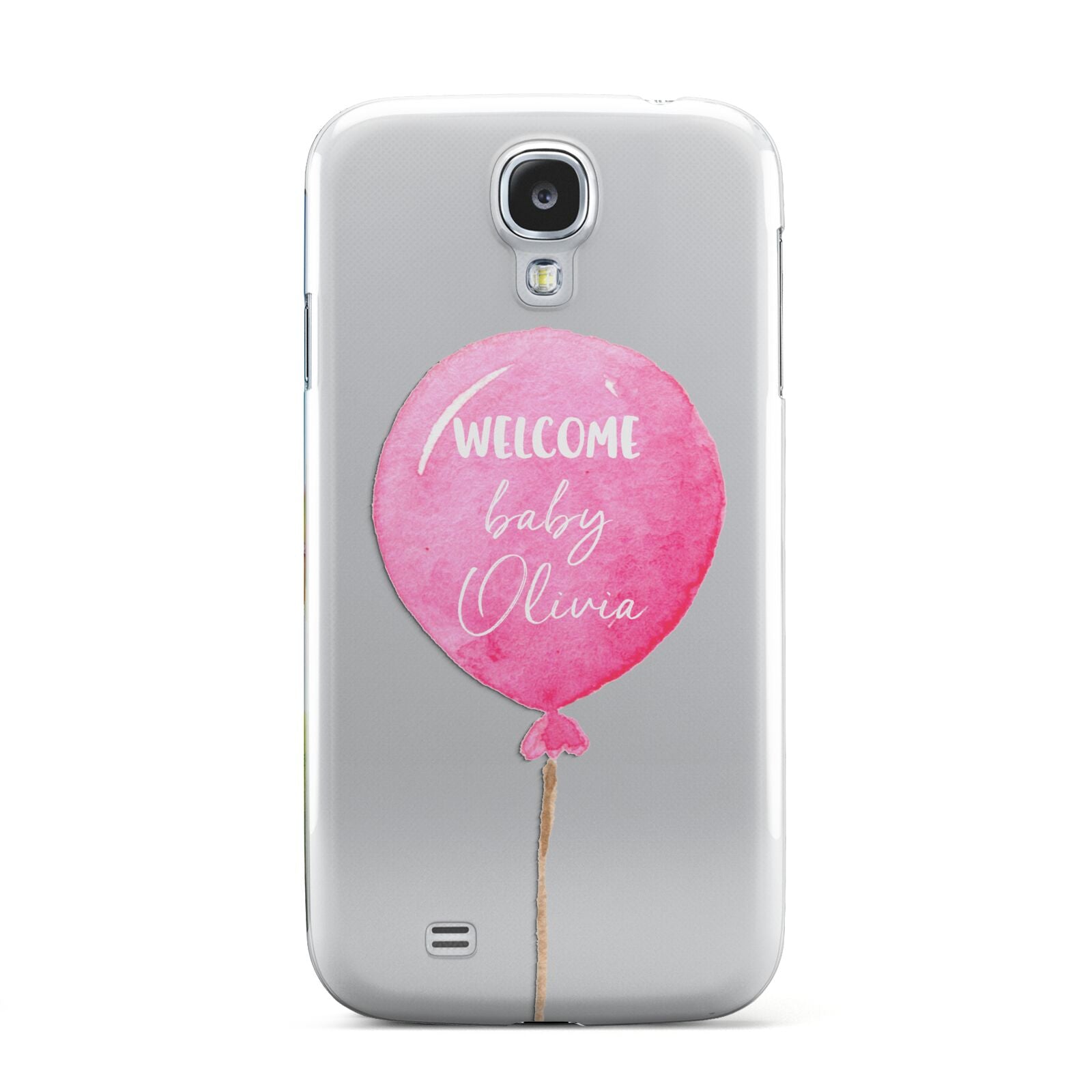 Welcome Baby Girl Balloon Samsung Galaxy S4 Case