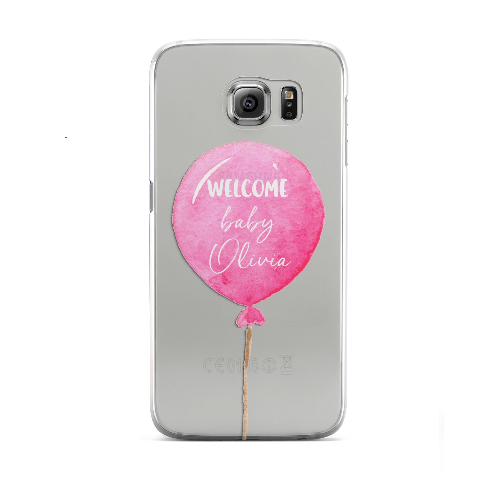 Welcome Baby Girl Balloon Samsung Galaxy S6 Case