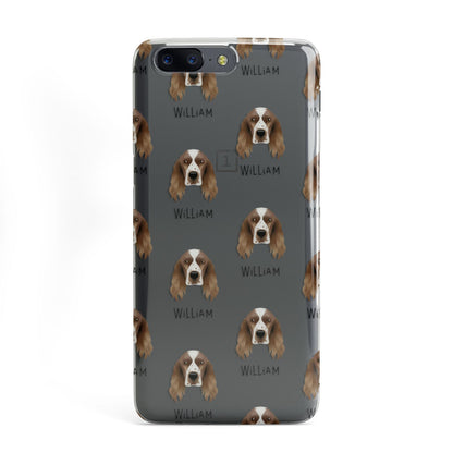 Welsh Springer Spaniel Icon with Name OnePlus Case