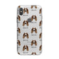 Welsh Springer Spaniel Icon with Name iPhone X Bumper Case on Silver iPhone Alternative Image 1