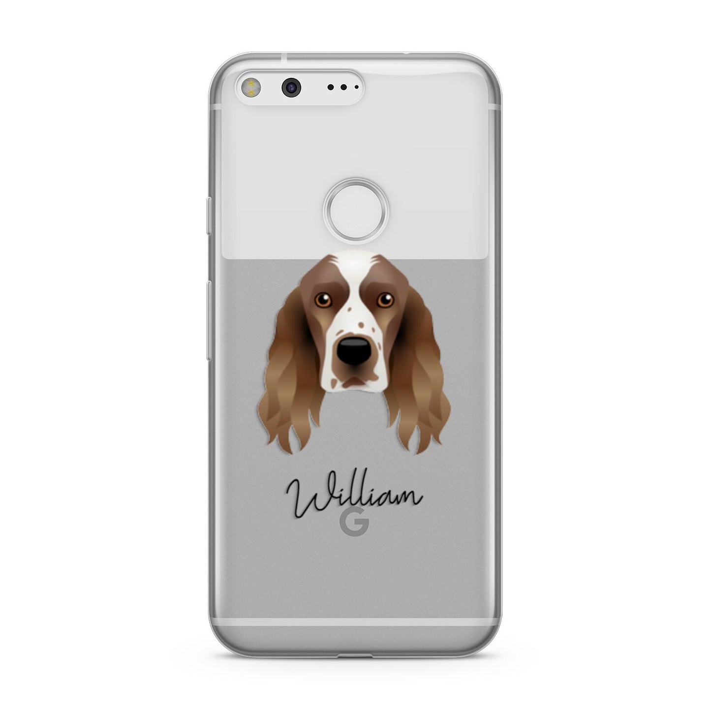 Welsh Springer Spaniel Personalised Google Pixel Case