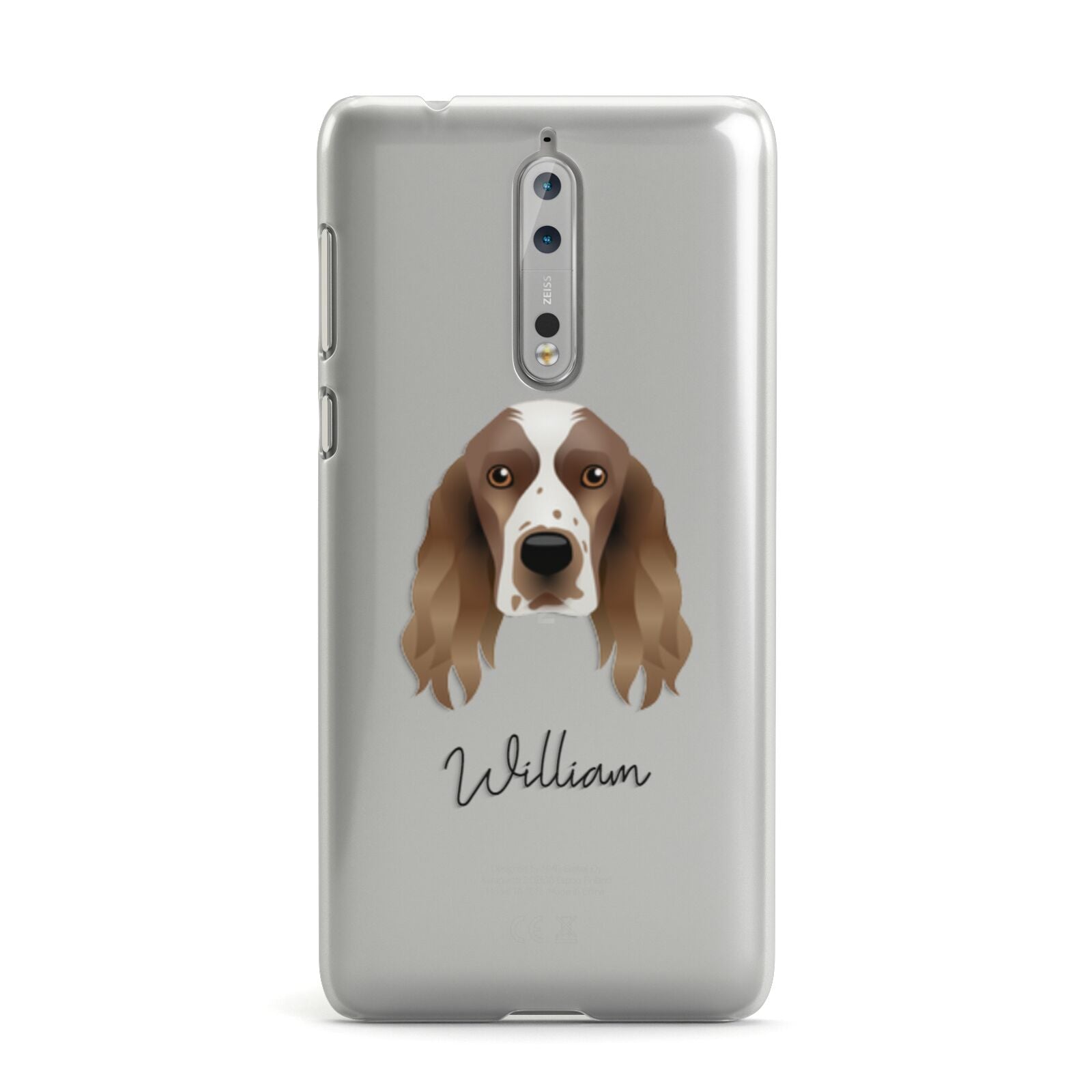 Welsh Springer Spaniel Personalised Nokia Case