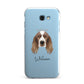 Welsh Springer Spaniel Personalised Samsung Galaxy A7 2017 Case