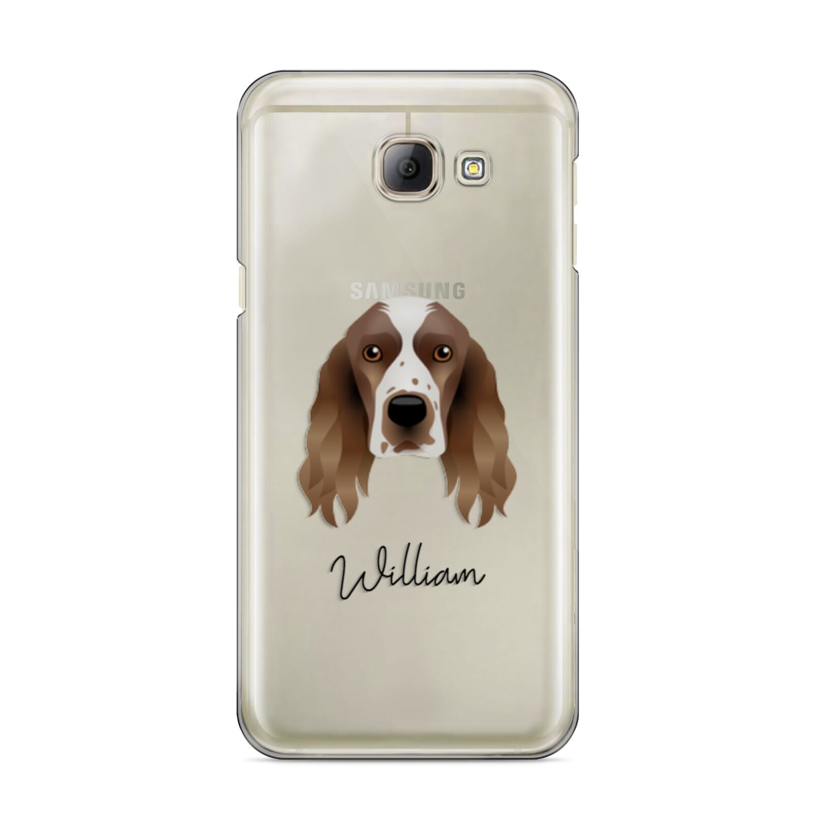 Welsh Springer Spaniel Personalised Samsung Galaxy A8 2016 Case