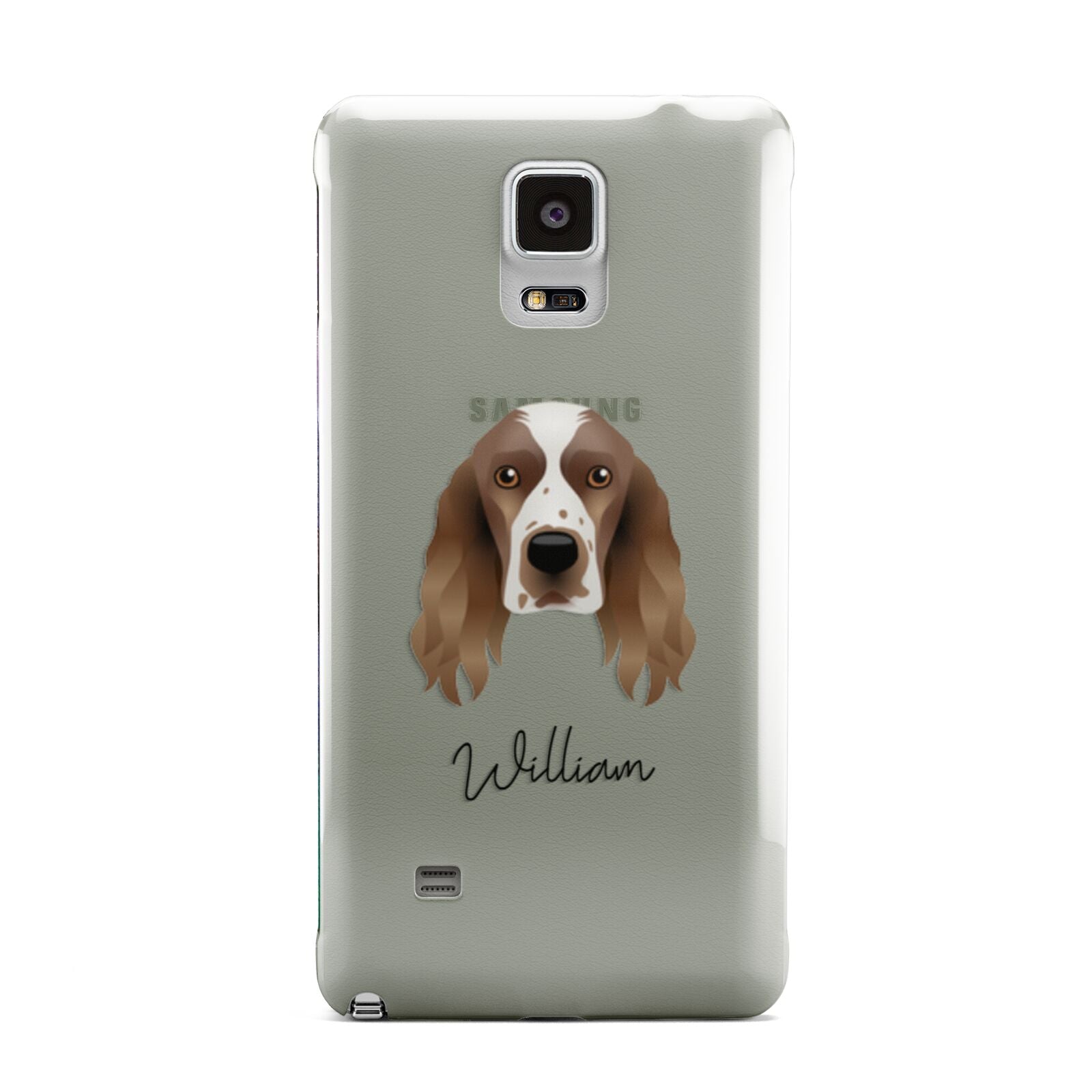 Welsh Springer Spaniel Personalised Samsung Galaxy Note 4 Case