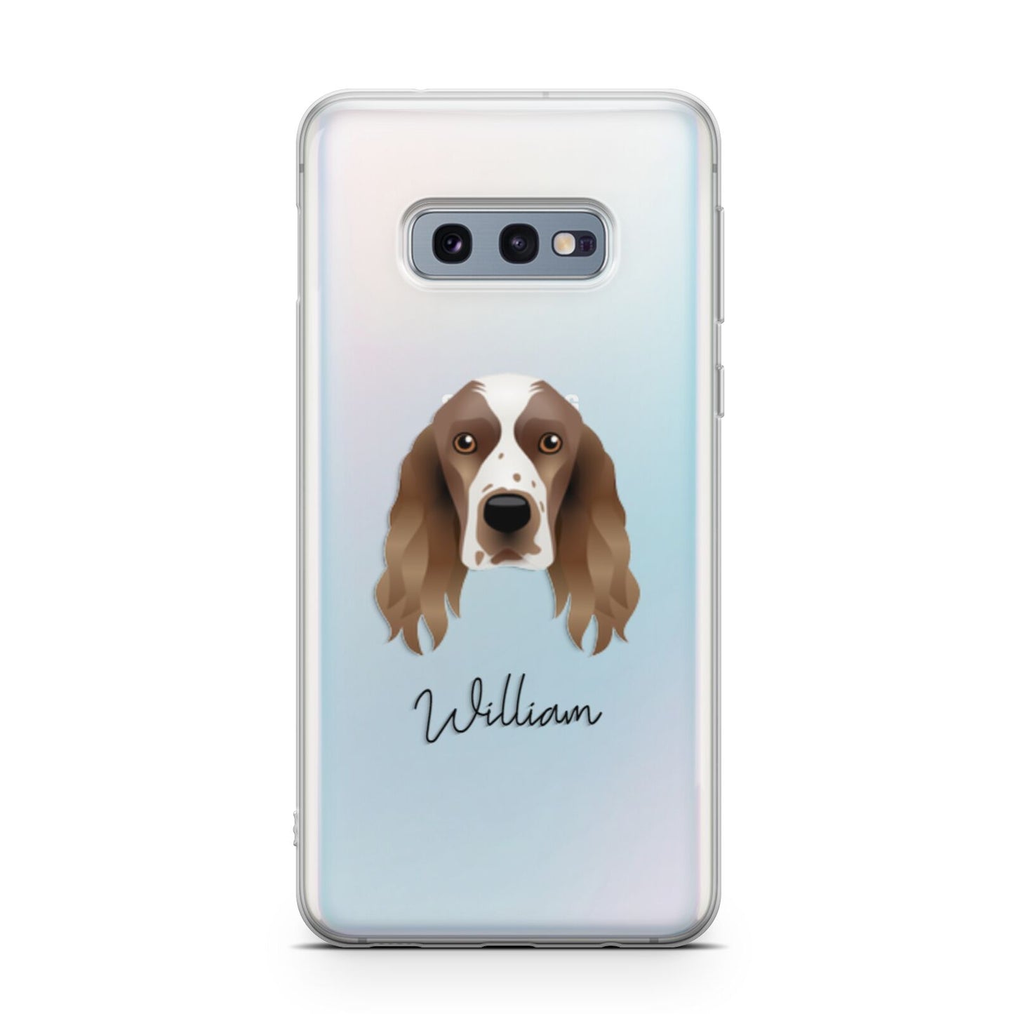 Welsh Springer Spaniel Personalised Samsung Galaxy S10E Case