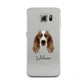 Welsh Springer Spaniel Personalised Samsung Galaxy S6 Case