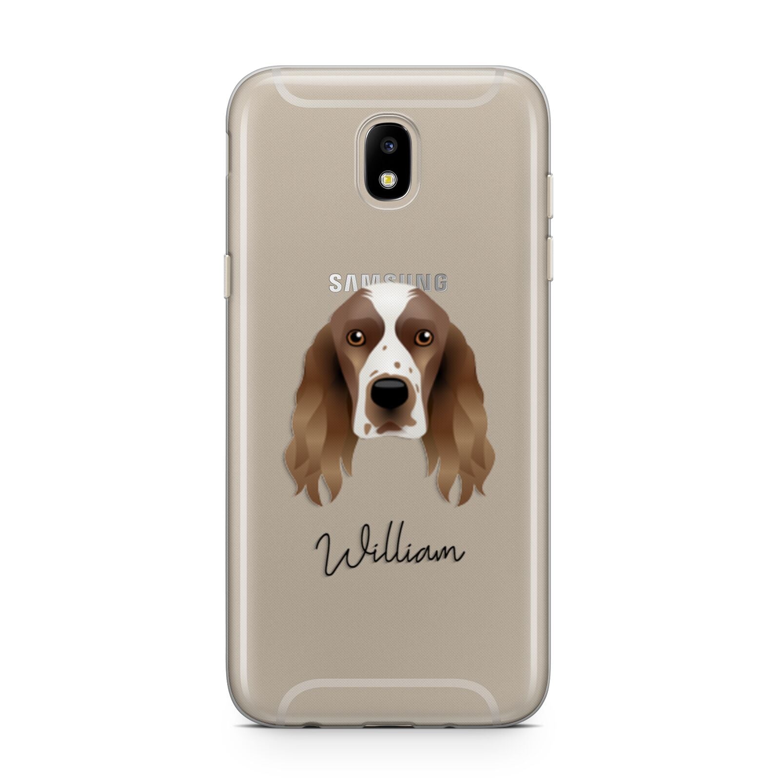 Welsh Springer Spaniel Personalised Samsung J5 2017 Case